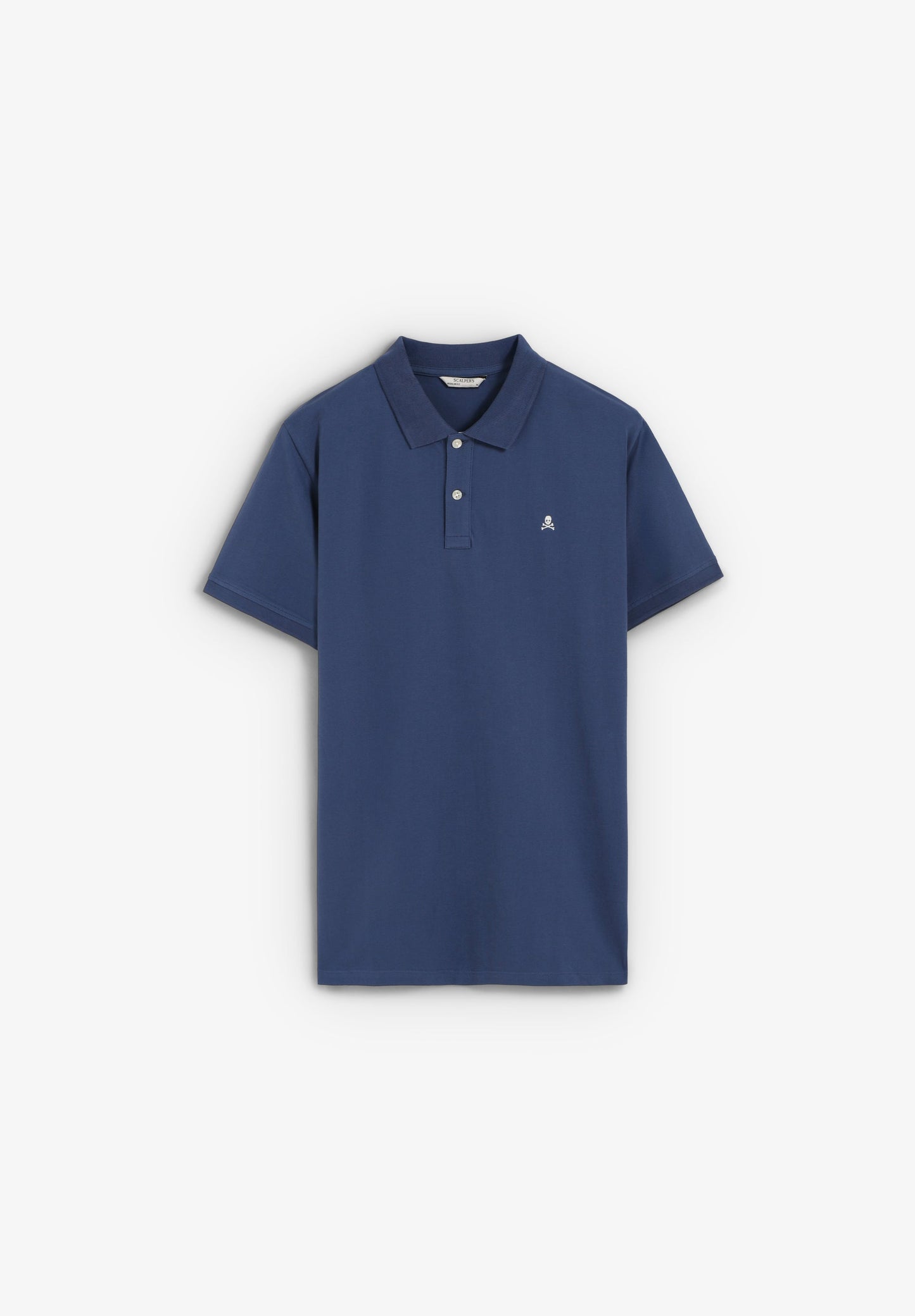 POLO PIQUÉ CALAVERA CONTRASTE