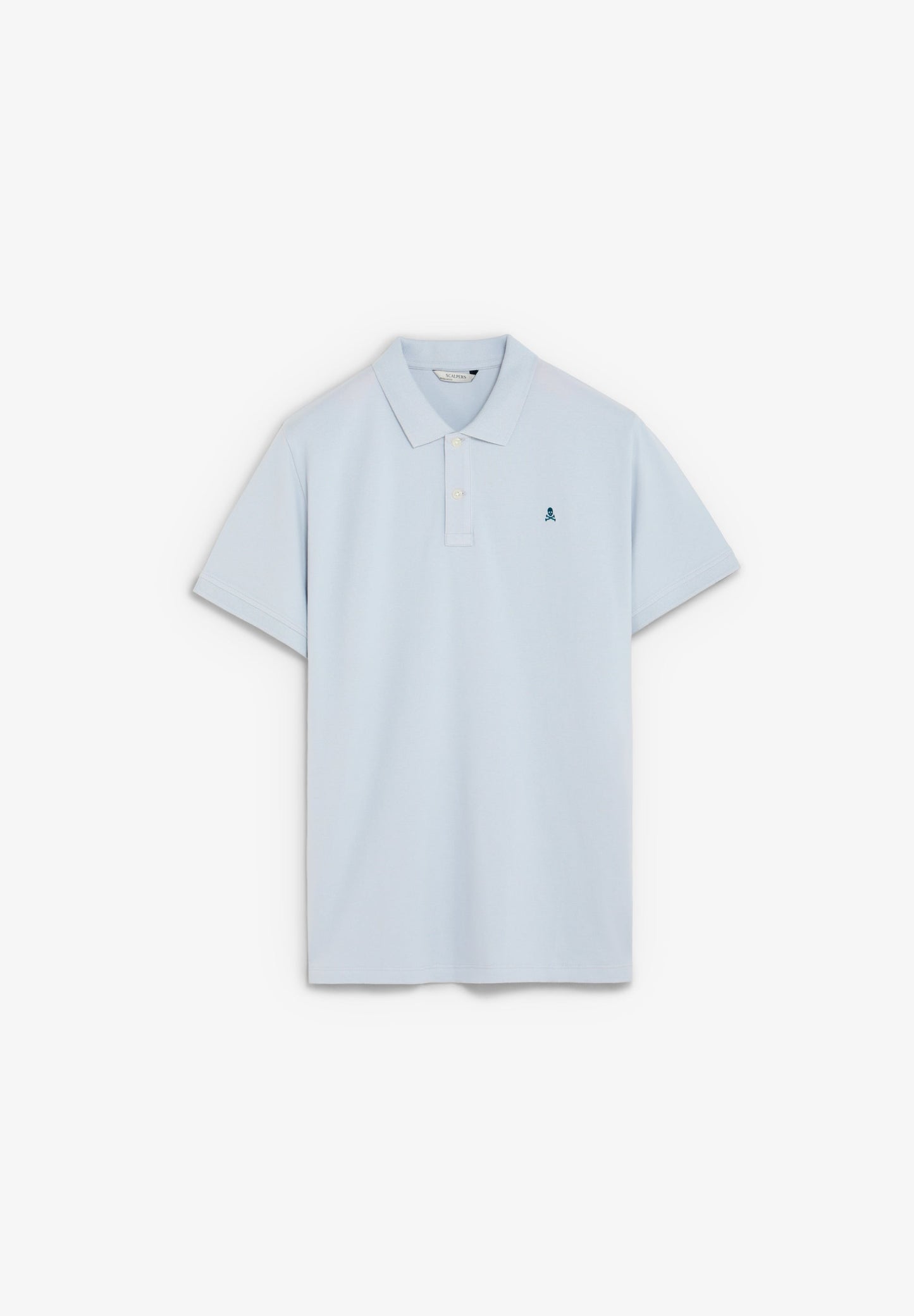 POLO PIQUÉ CALAVERA CONTRASTE