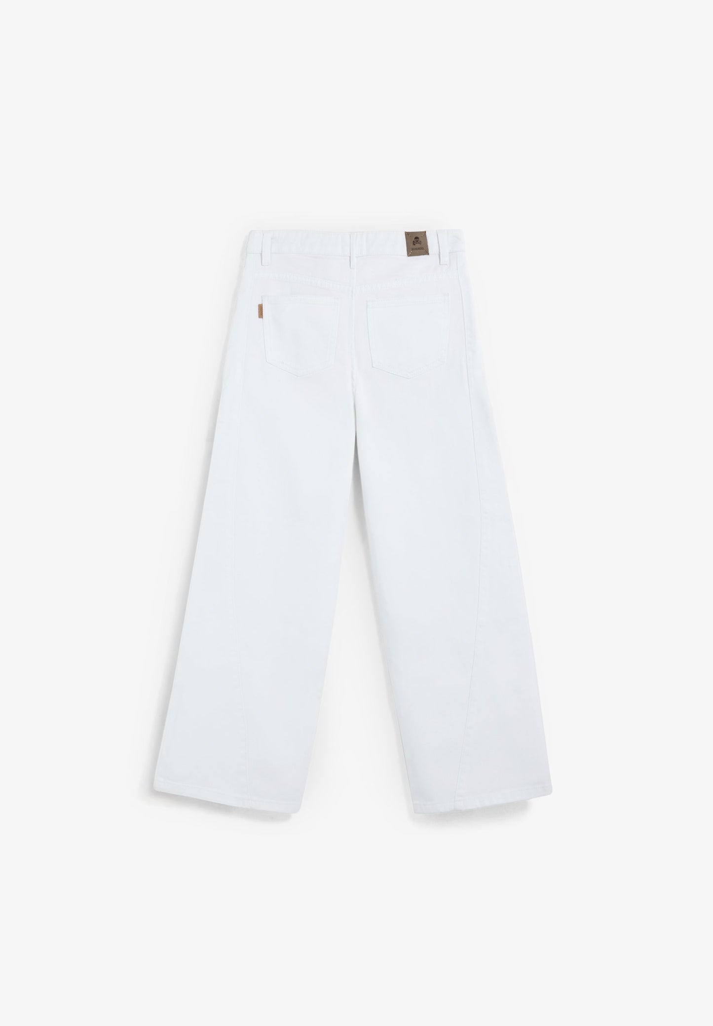 VAQUEROS COSTURAS WIDE LEG