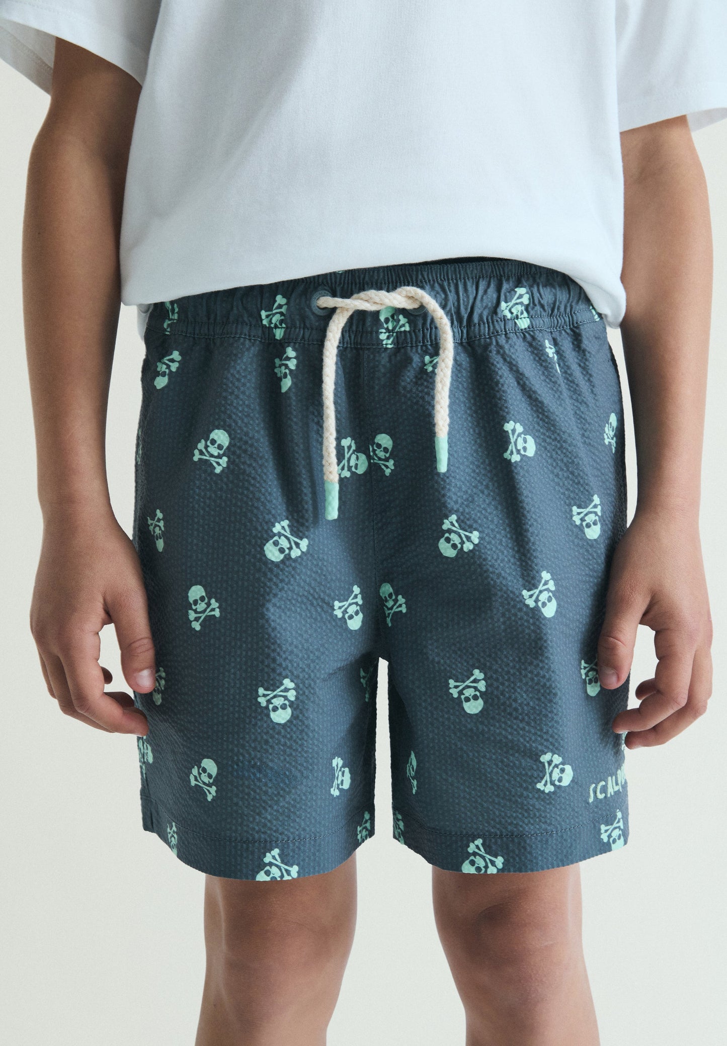 BAÑADOR ESTAMPADO CALAVERAS