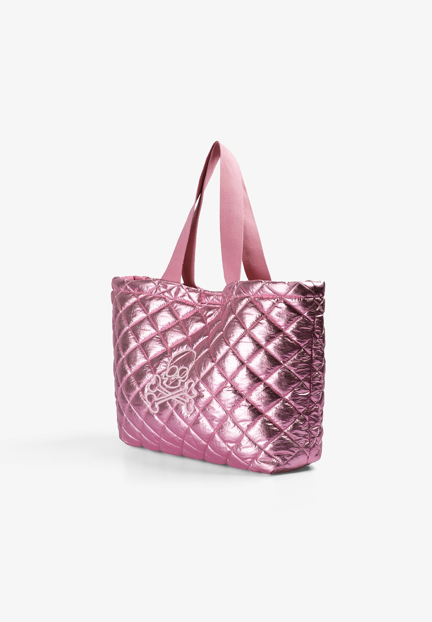 BOLSO ACOLCHADO ACABADO METALIZADO
