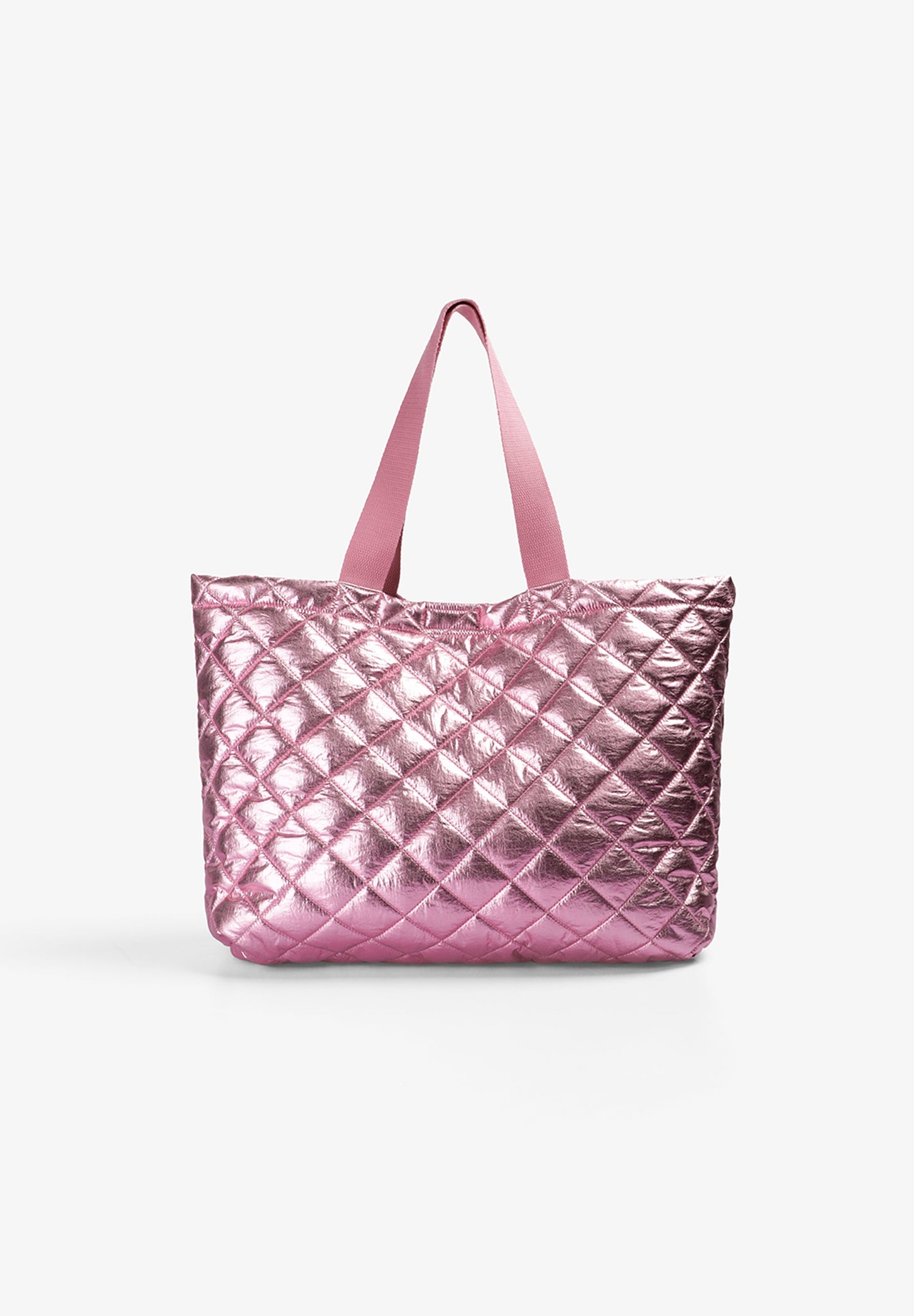 BOLSO ACOLCHADO ACABADO METALIZADO