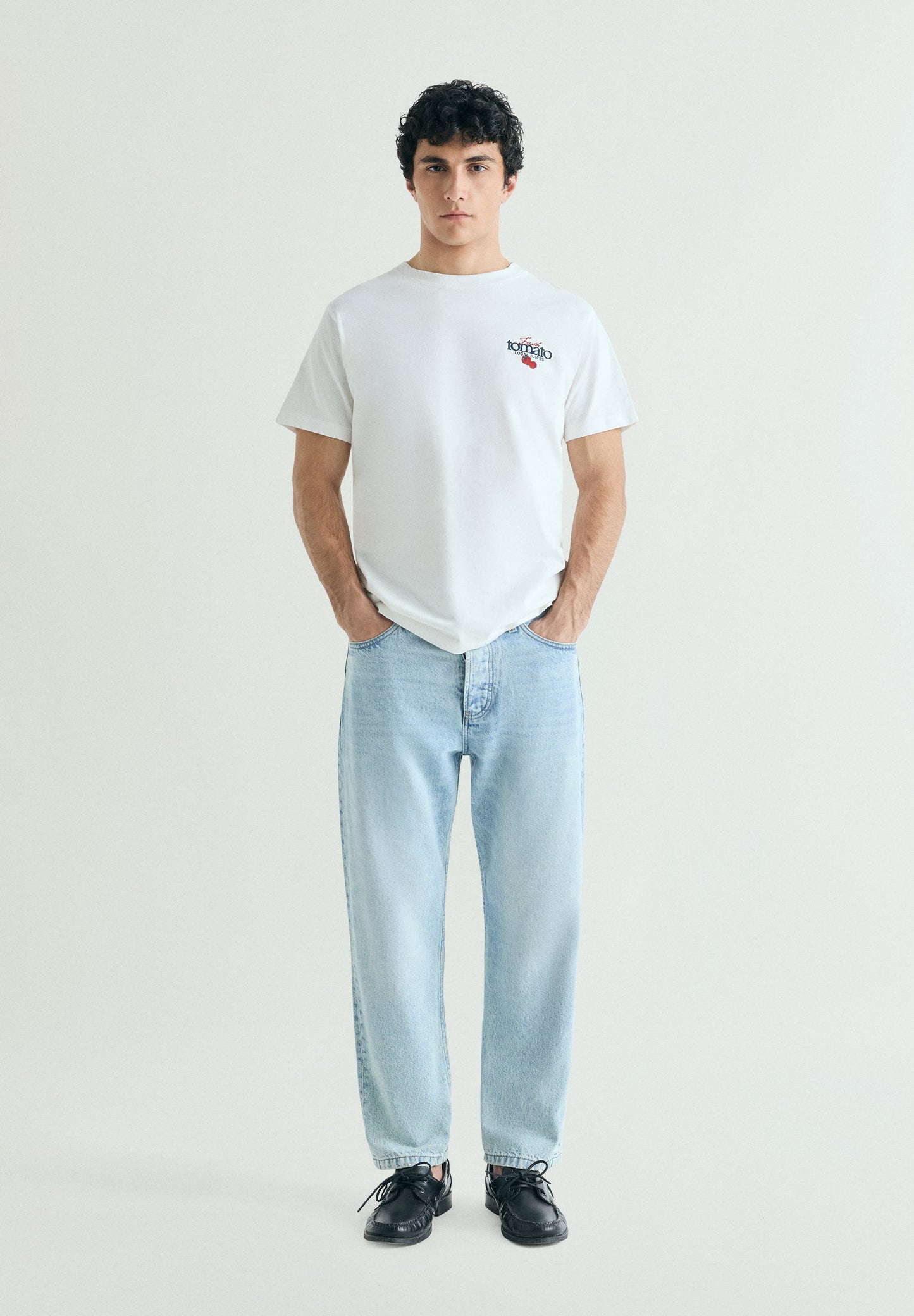 CAMISETA ESTAMPADO A CONTRASTE