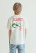 CAMISETA ESTAMPADO CONTRASTE