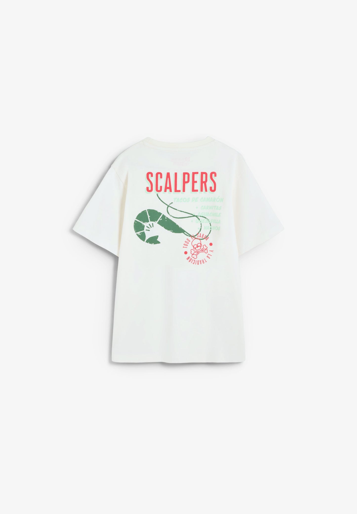 CAMISETA ESTAMPADO CONTRASTE