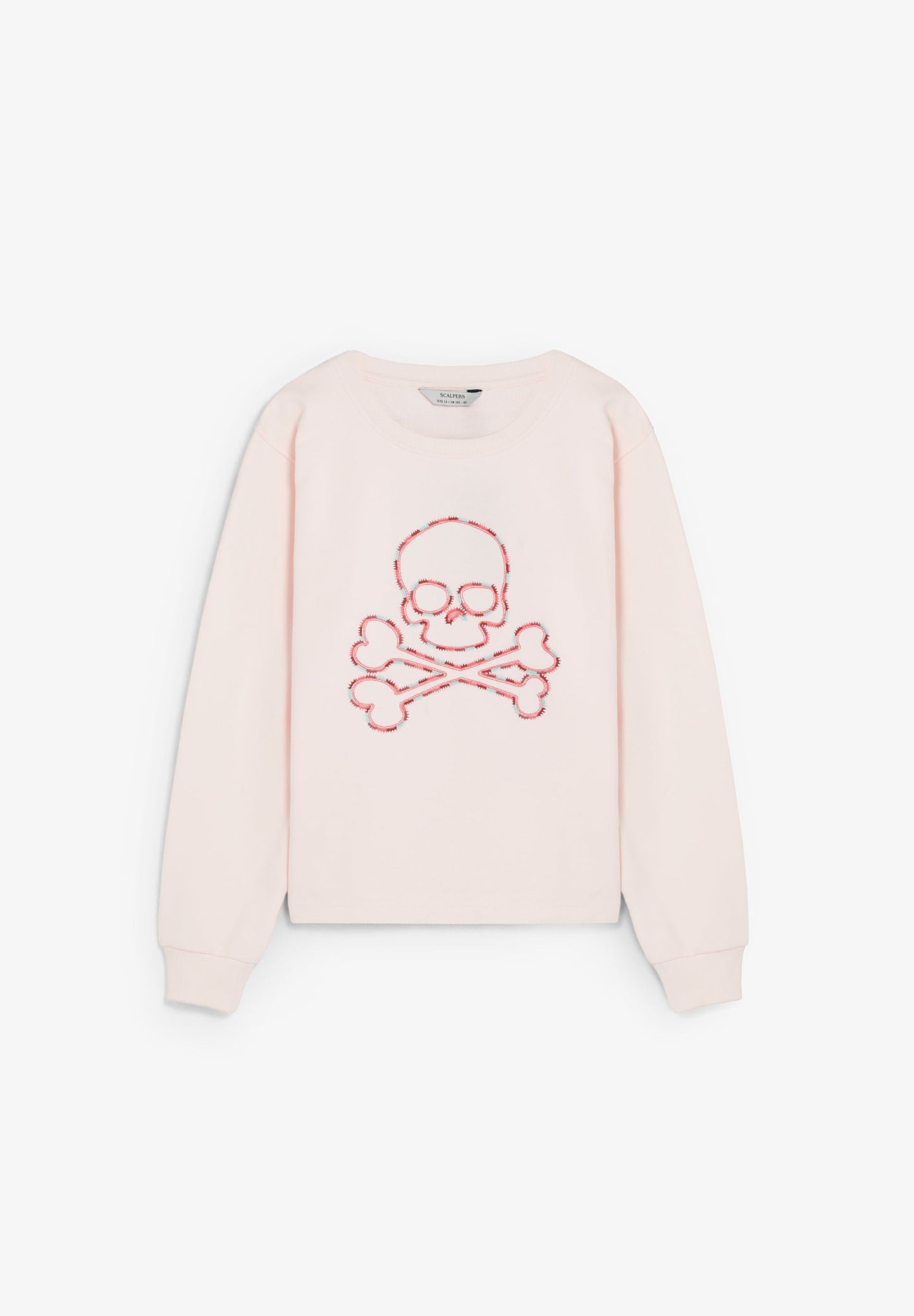 SUDADERA BORDADA CONTRASTE