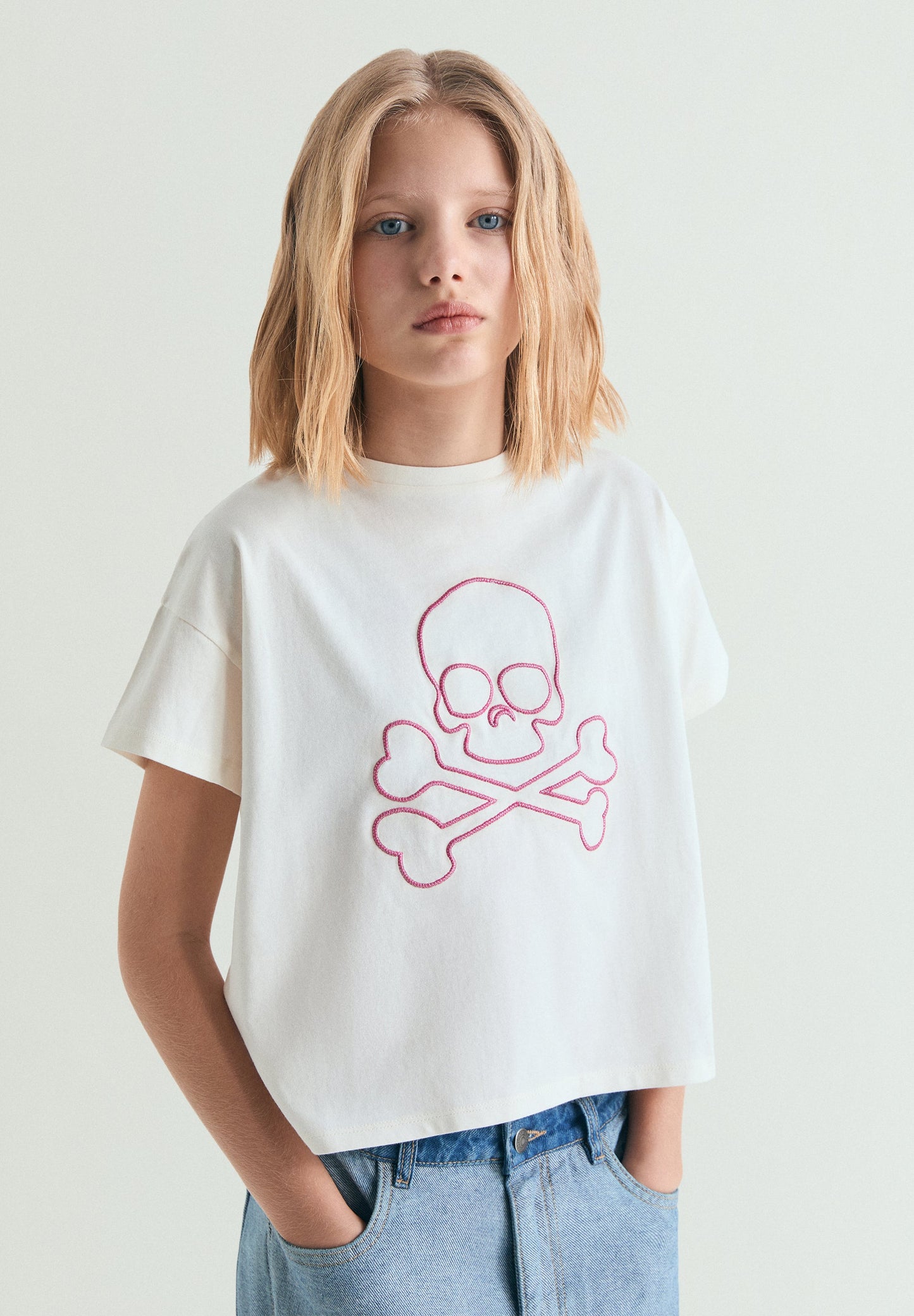 CAMISETA CALAVERA MAGIC