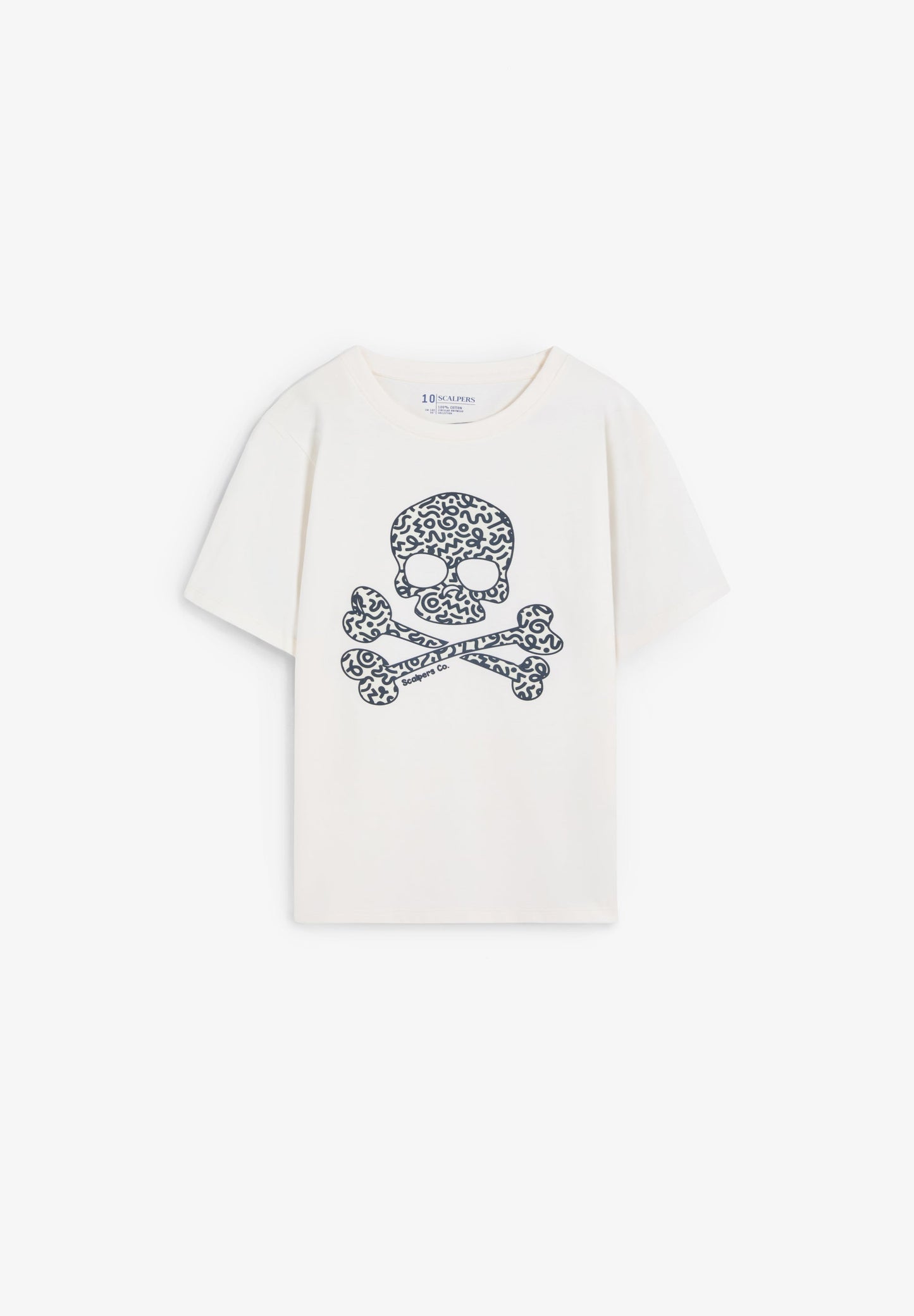 CAMISETA ALGODÓN CALAVERA MAGIC