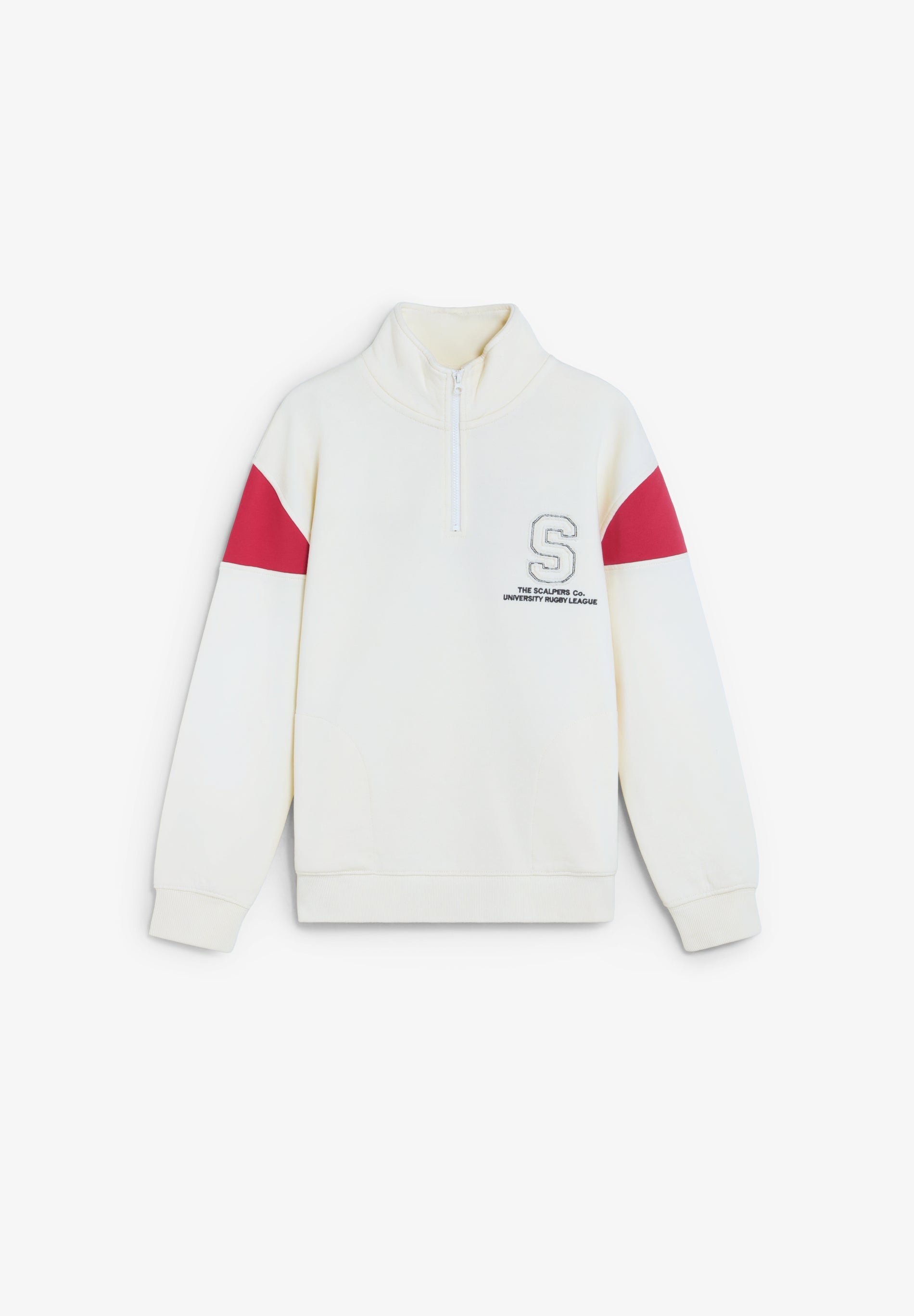 SUDADERA CUELLO ALTO CREMALLERA