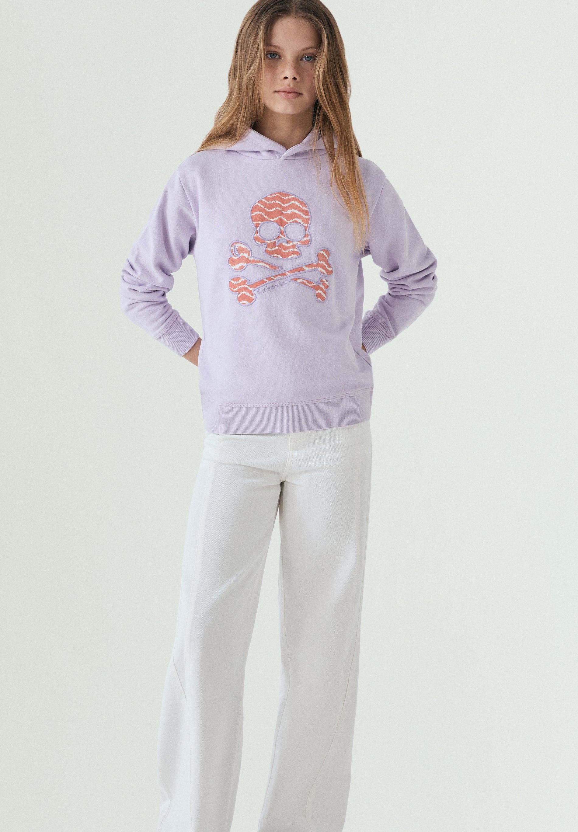 SUDADERA CON CAPUCHA CALAVERA