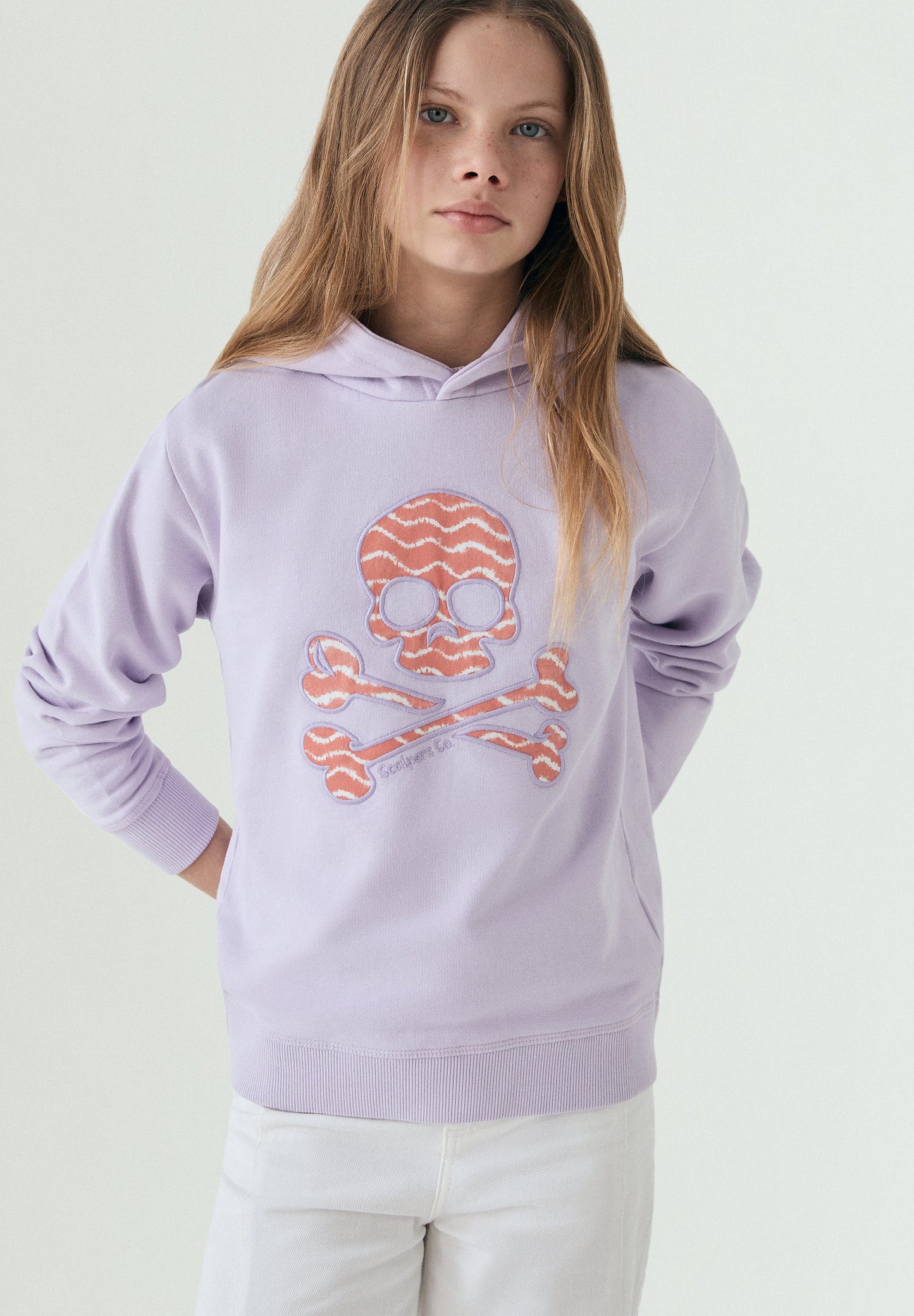 SUDADERA CON CAPUCHA CALAVERA
