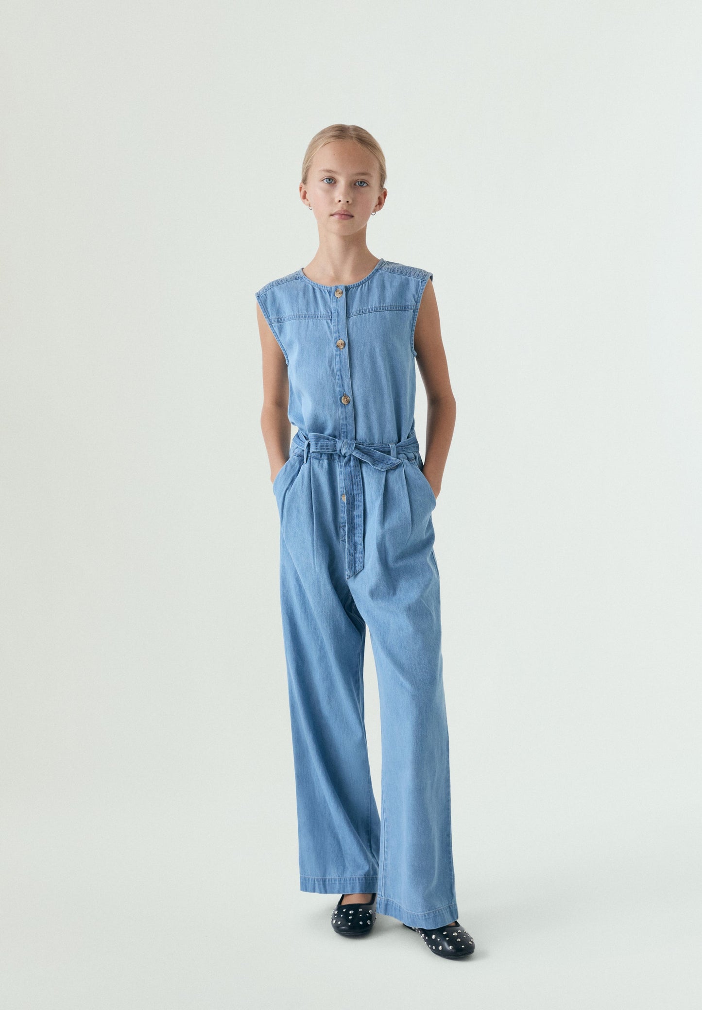 MONO DENIM BOTONES
