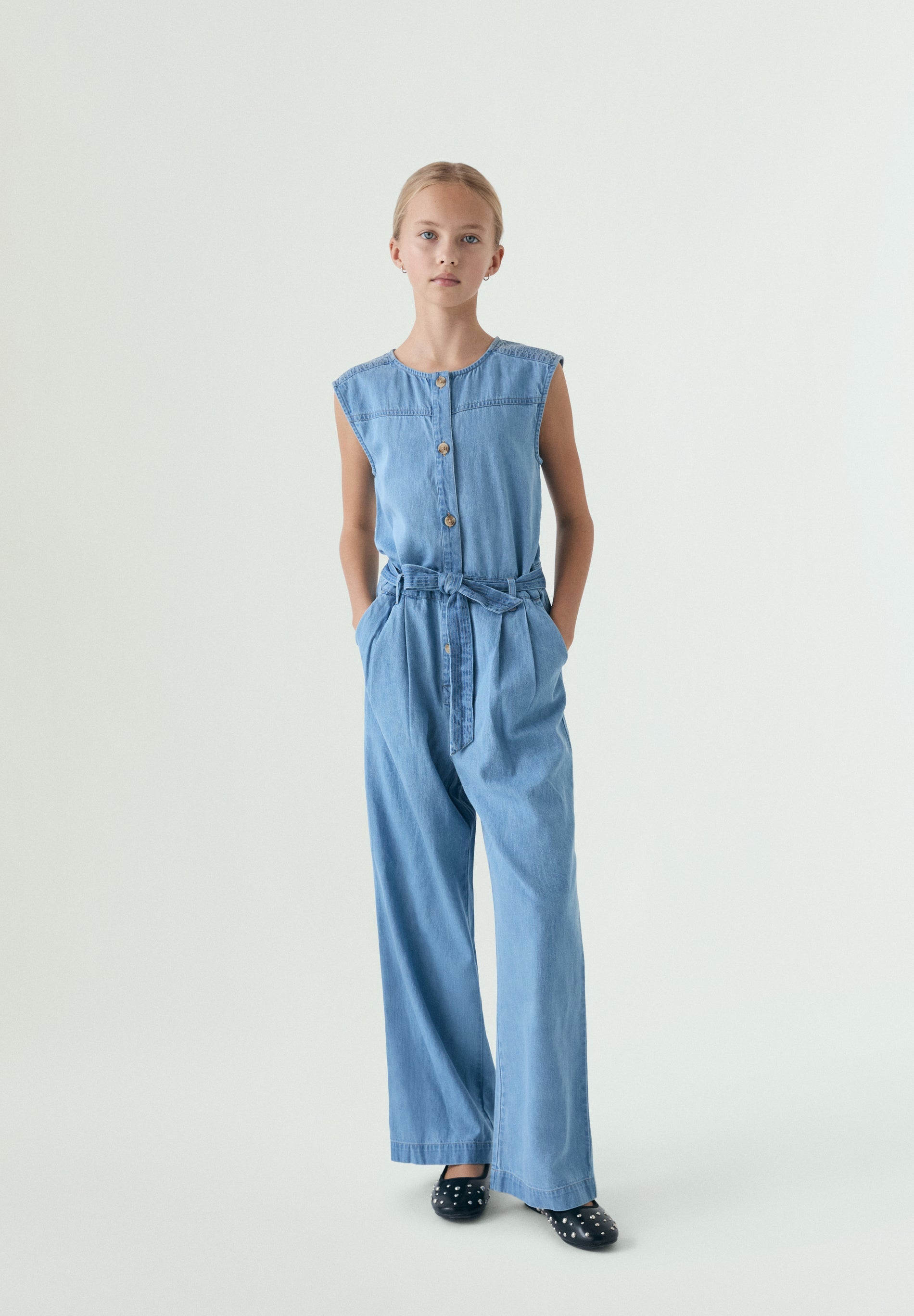 MONO DENIM BOTONES