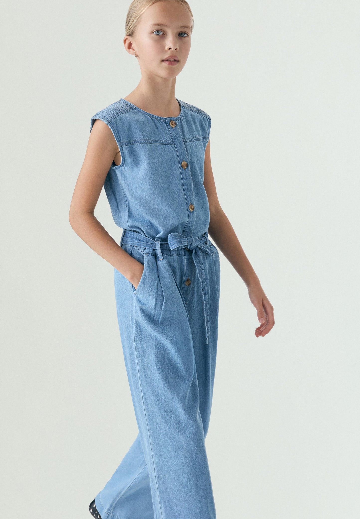 MONO DENIM BOTONES