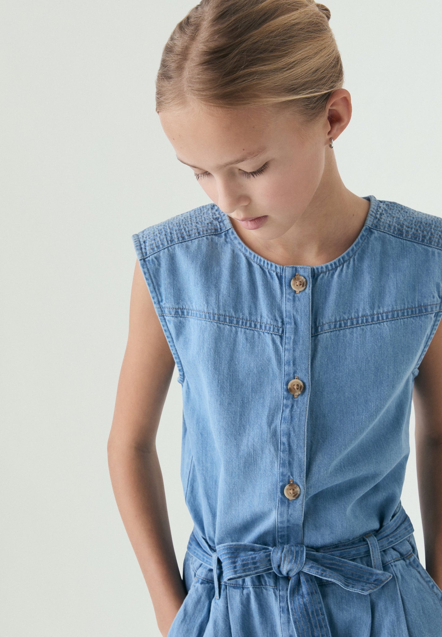 MONO DENIM BOTONES
