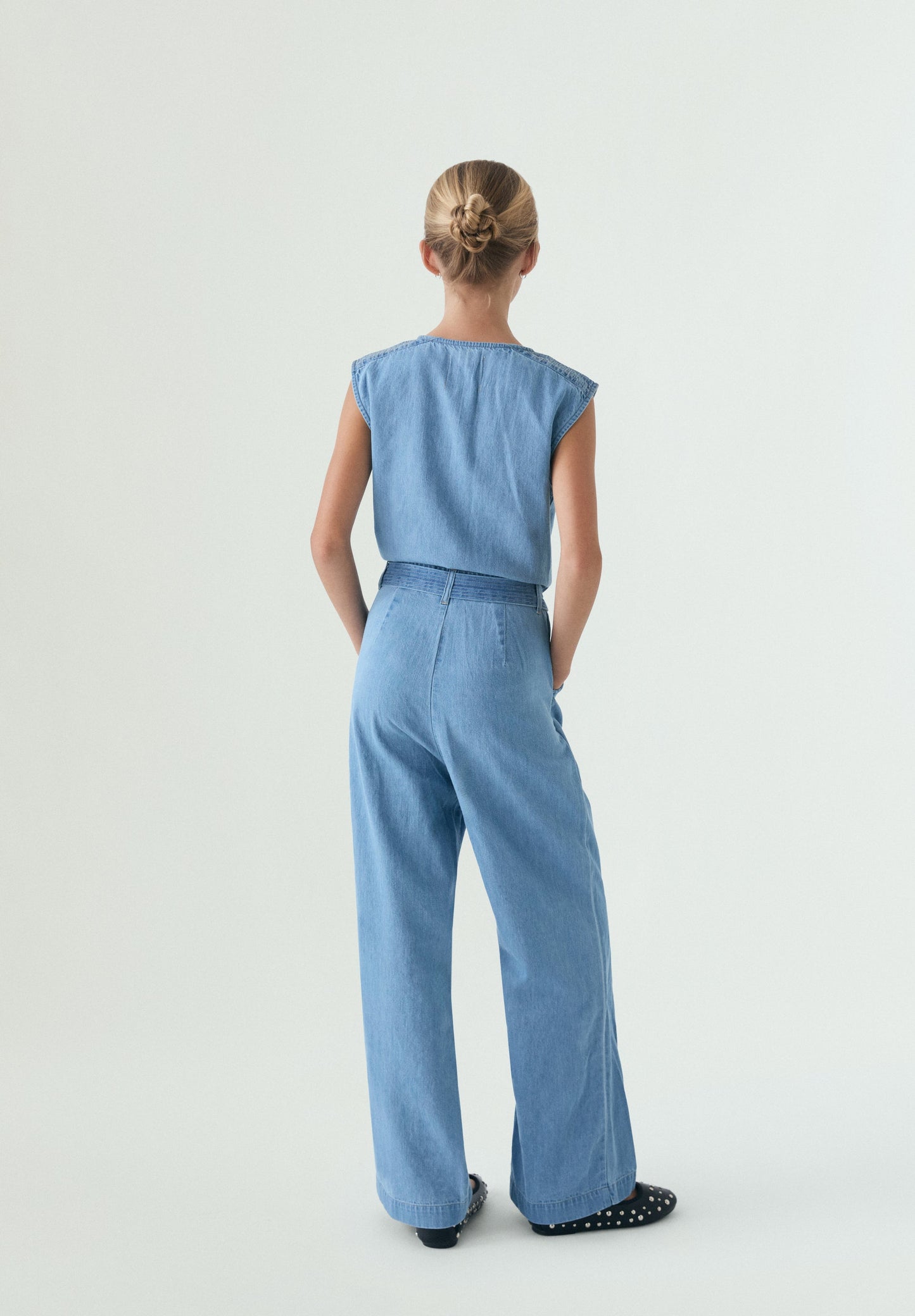 MONO DENIM BOTONES