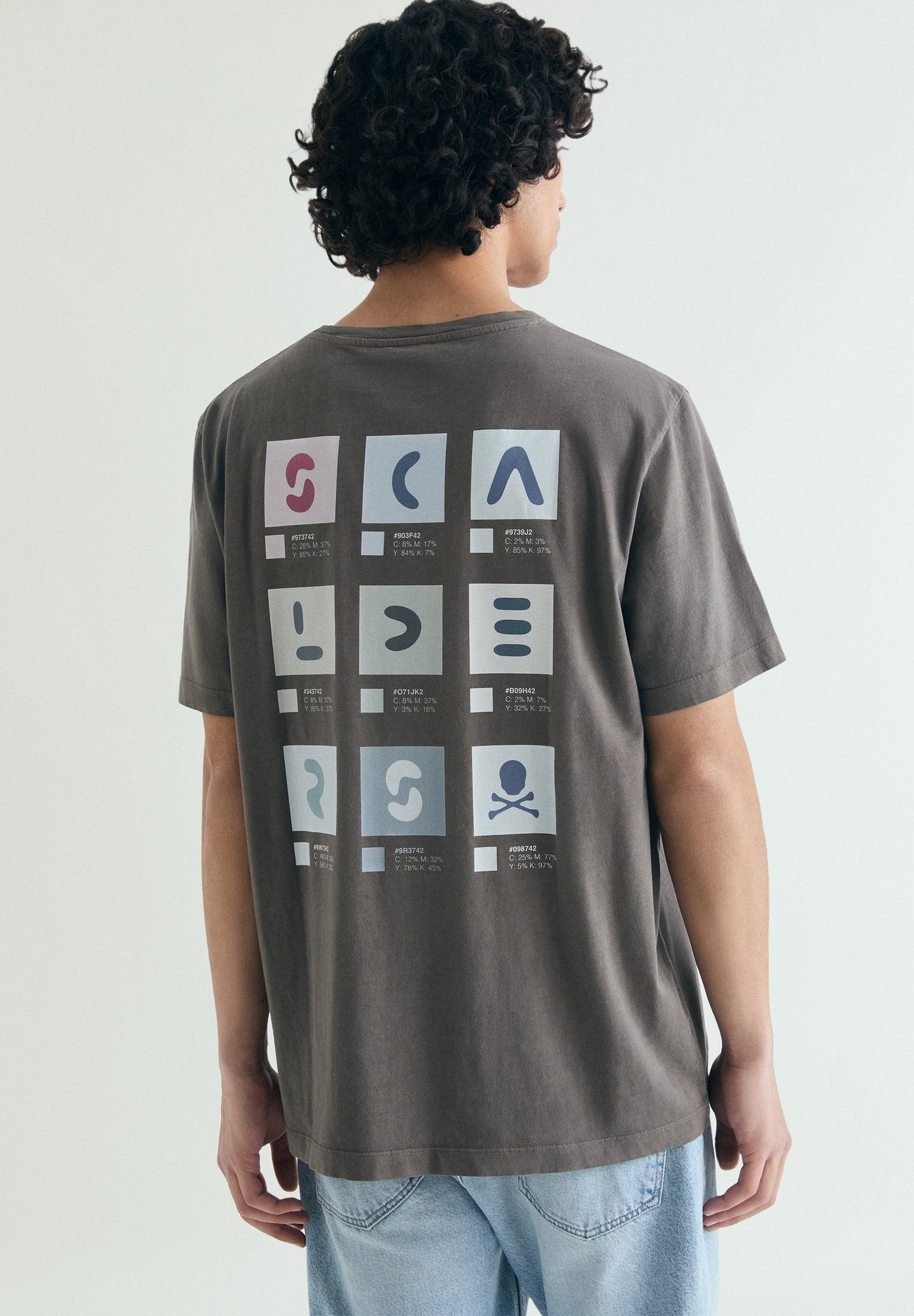 CAMISETA ESTAMPADA EFECTO LAVADO