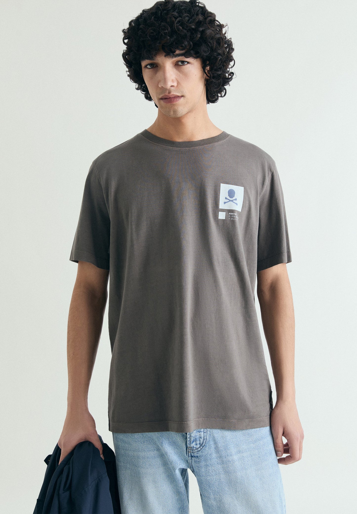 CAMISETA ESTAMPADA EFECTO LAVADO