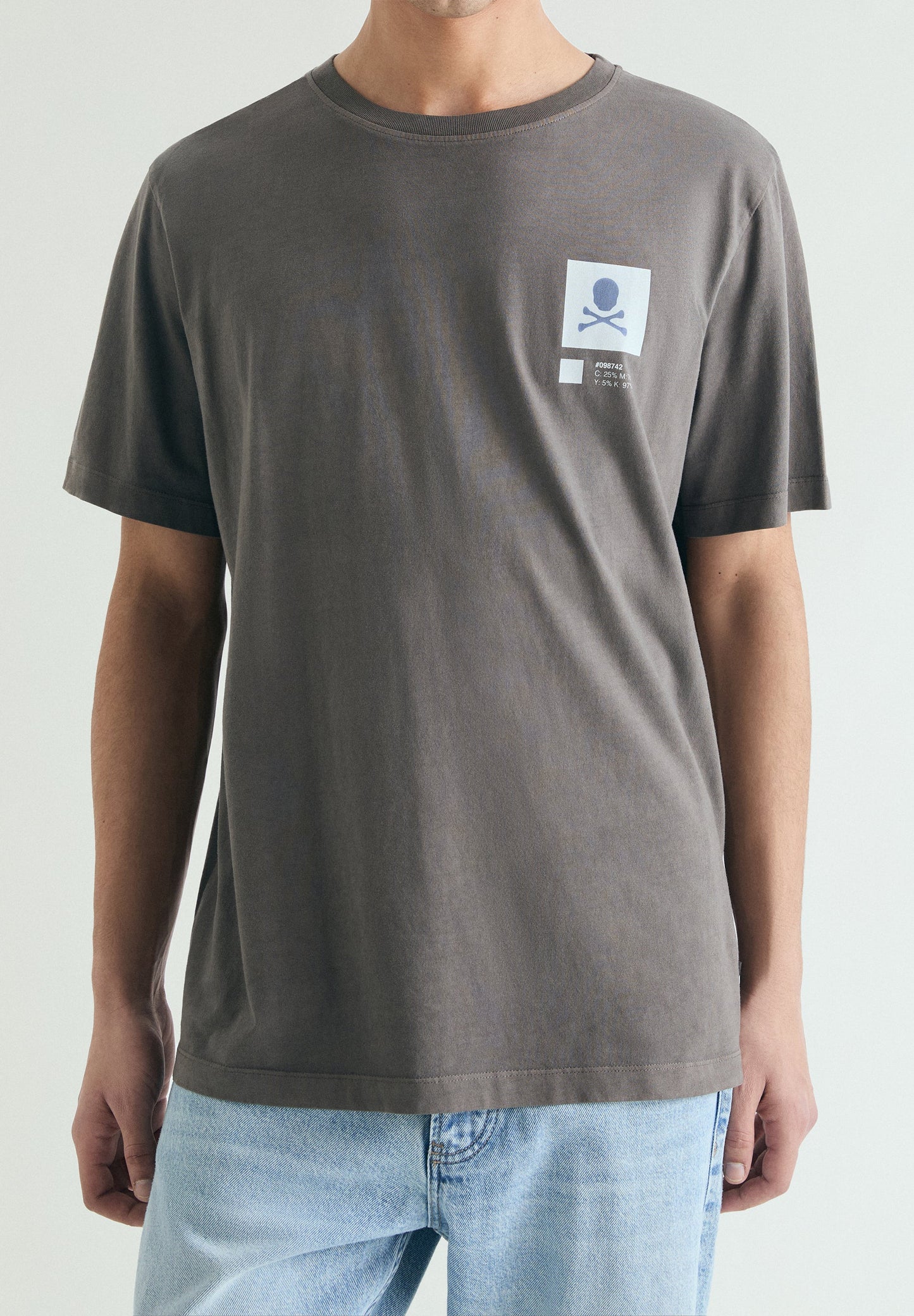CAMISETA ESTAMPADA EFECTO LAVADO