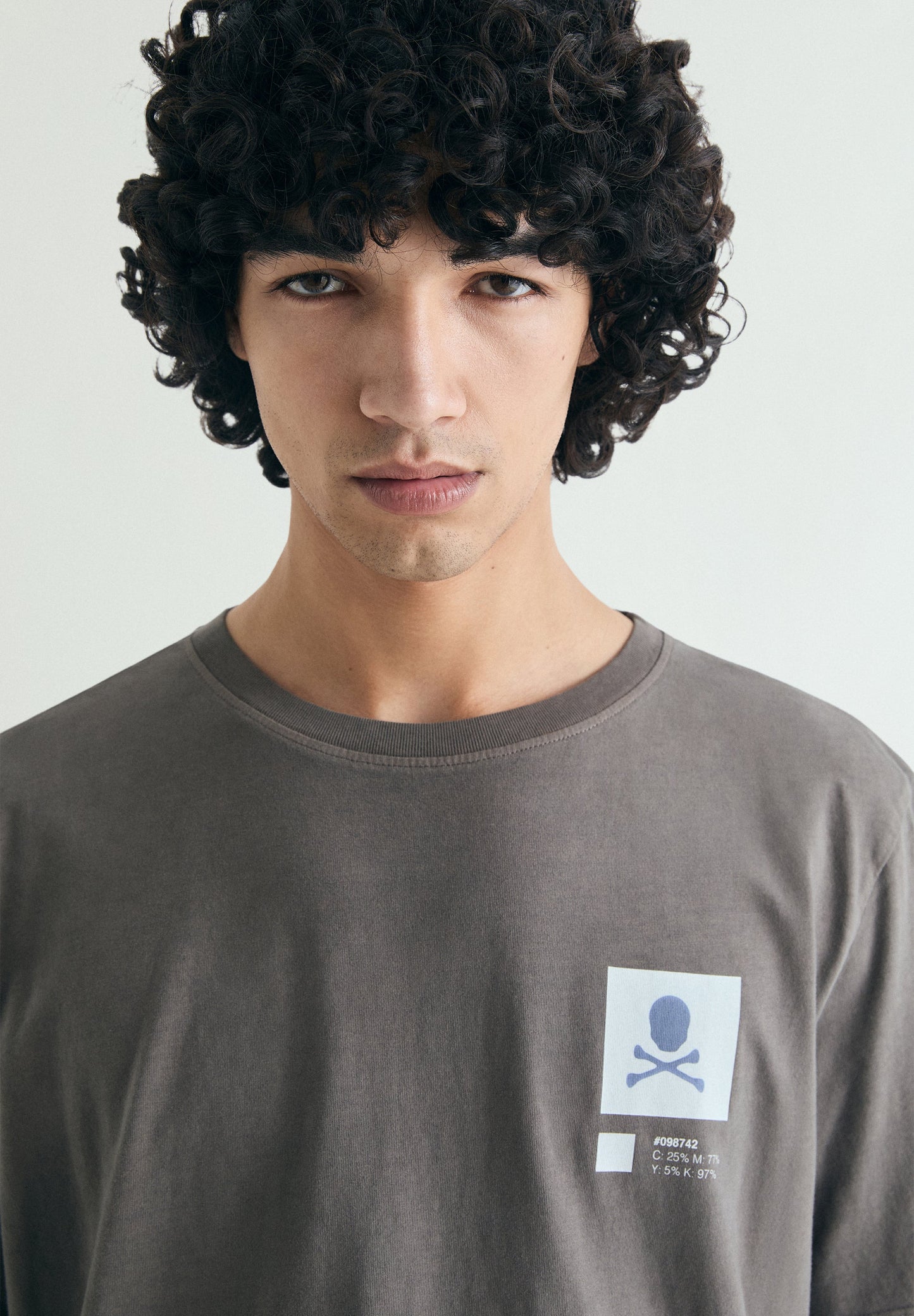 CAMISETA ESTAMPADA EFECTO LAVADO