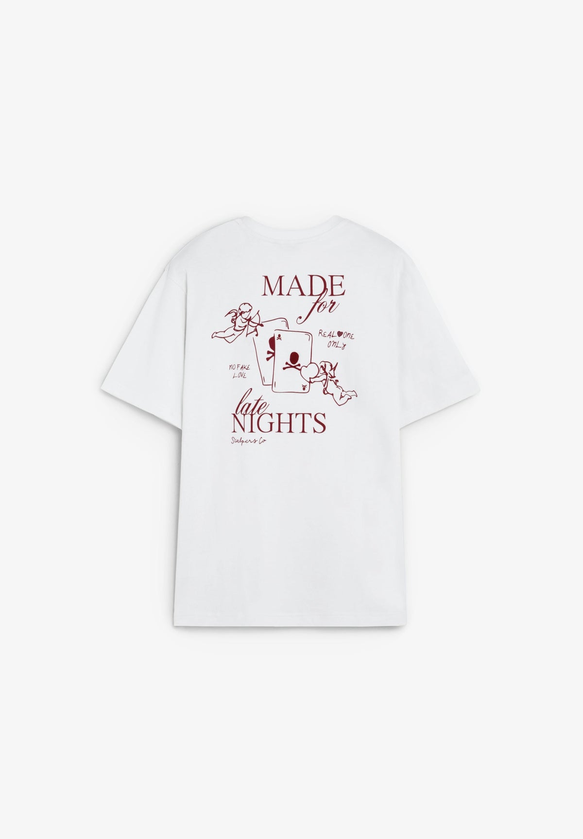 CAMISETA PRINT MADE FOR LATE NIGHTS
