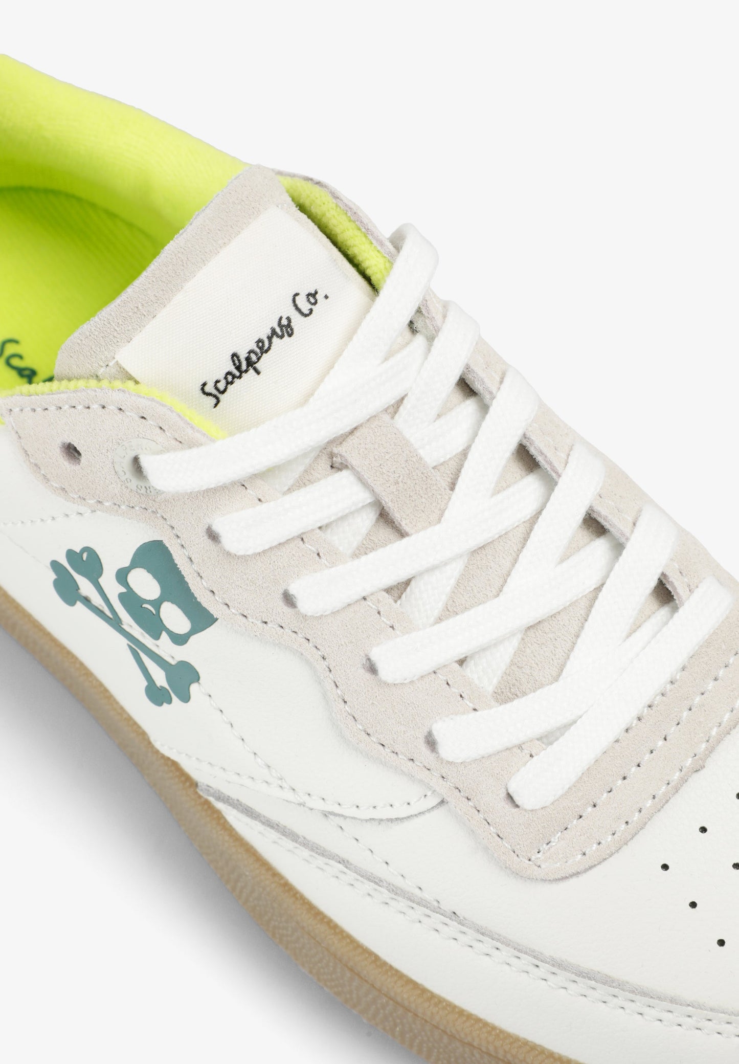 ZAPATILLAS CALAVERA DETALLE FLUOR