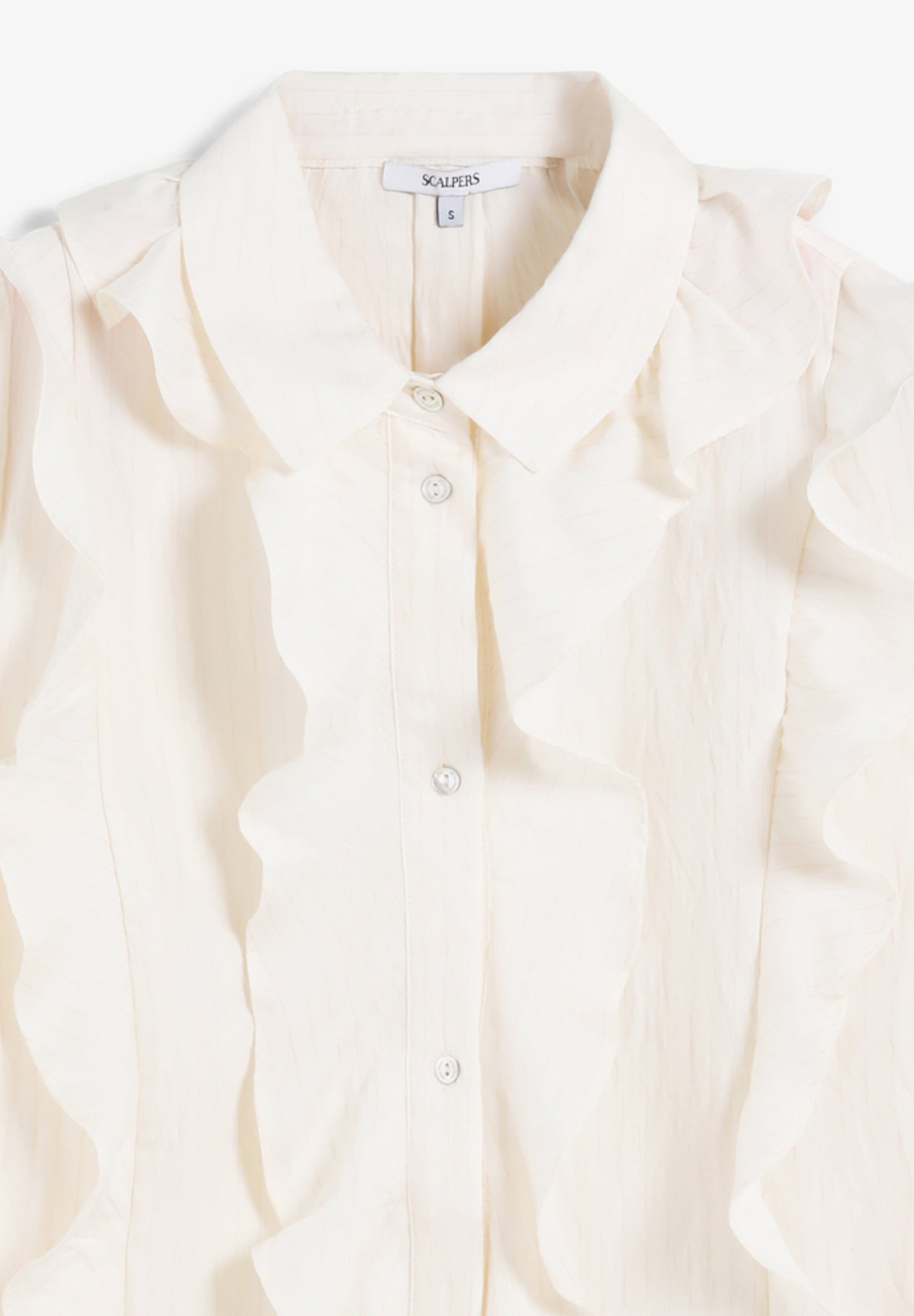 BLUSA DETALLE VOLANTES