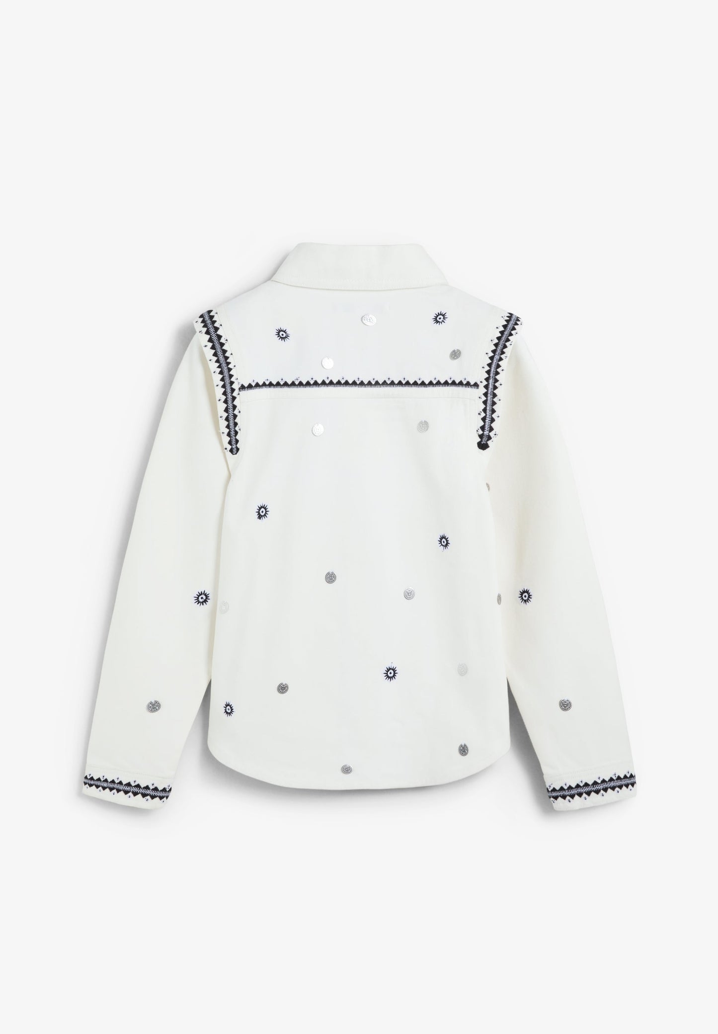 CAMISA DENIM PRINT ÉTNICO
