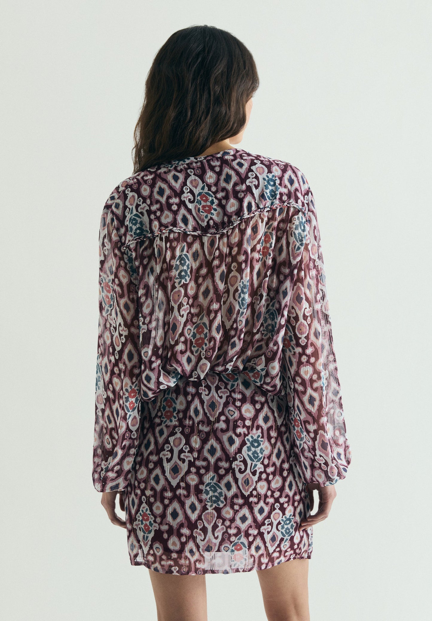 BLUSA FLUIDA ESTAMPADA