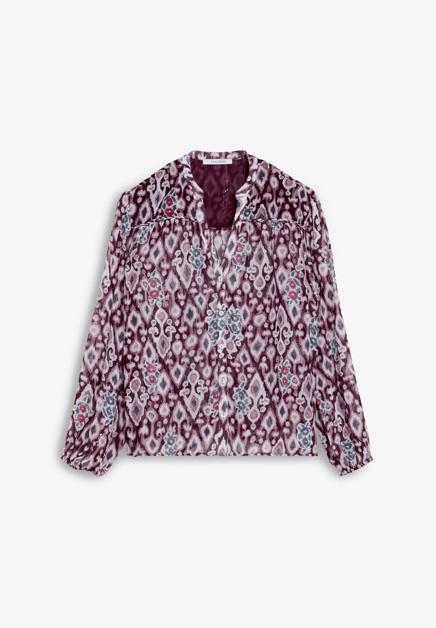 BLUSA FLUIDA ESTAMPADA
