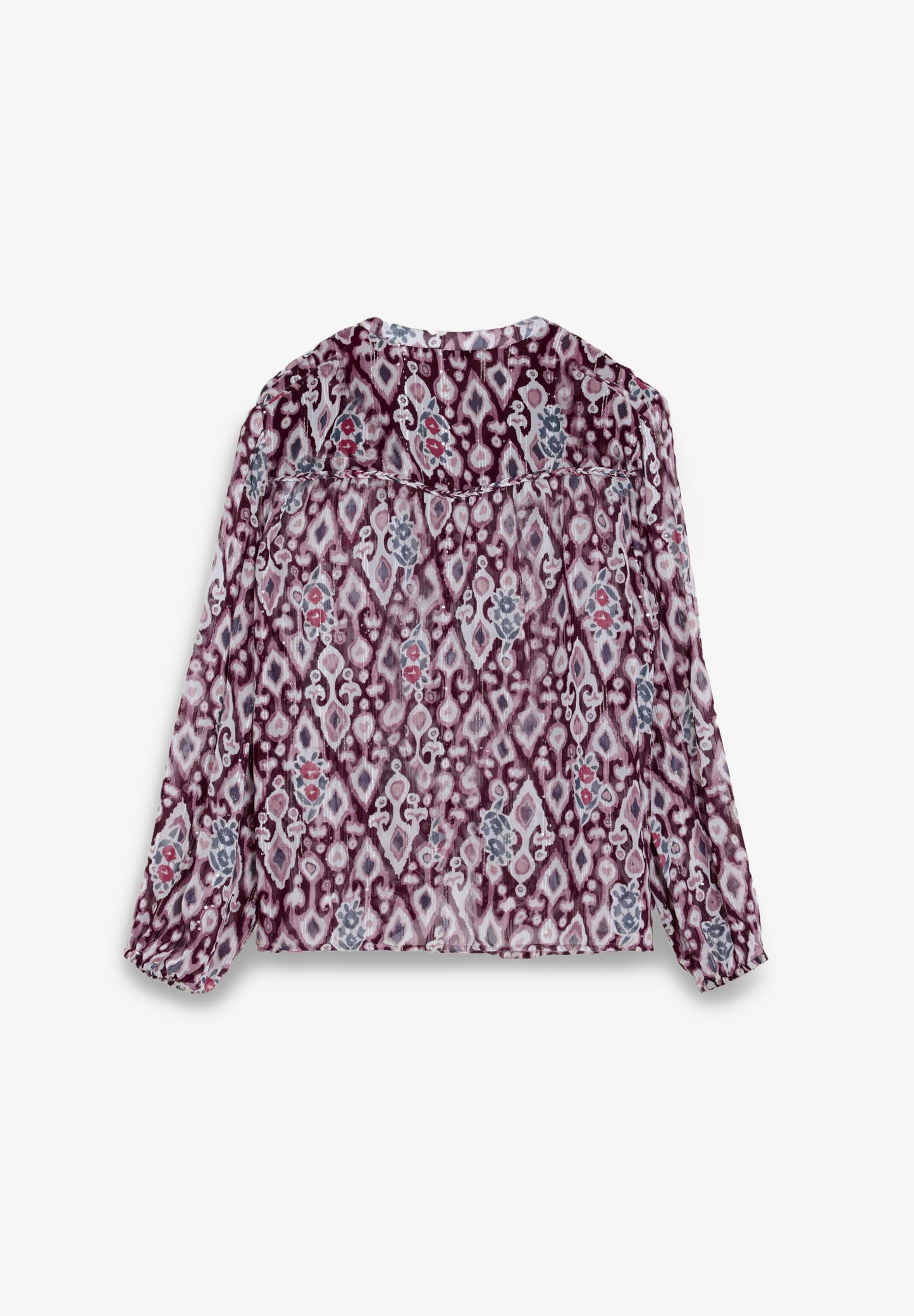 BLUSA FLUIDA ESTAMPADA