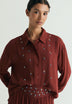 BLUSA VISCOSA DETALLE APLIQUES