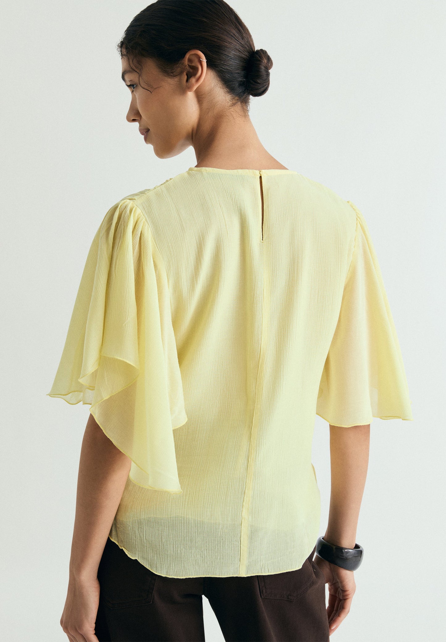 BLUSA FLUIDA FRUNCES