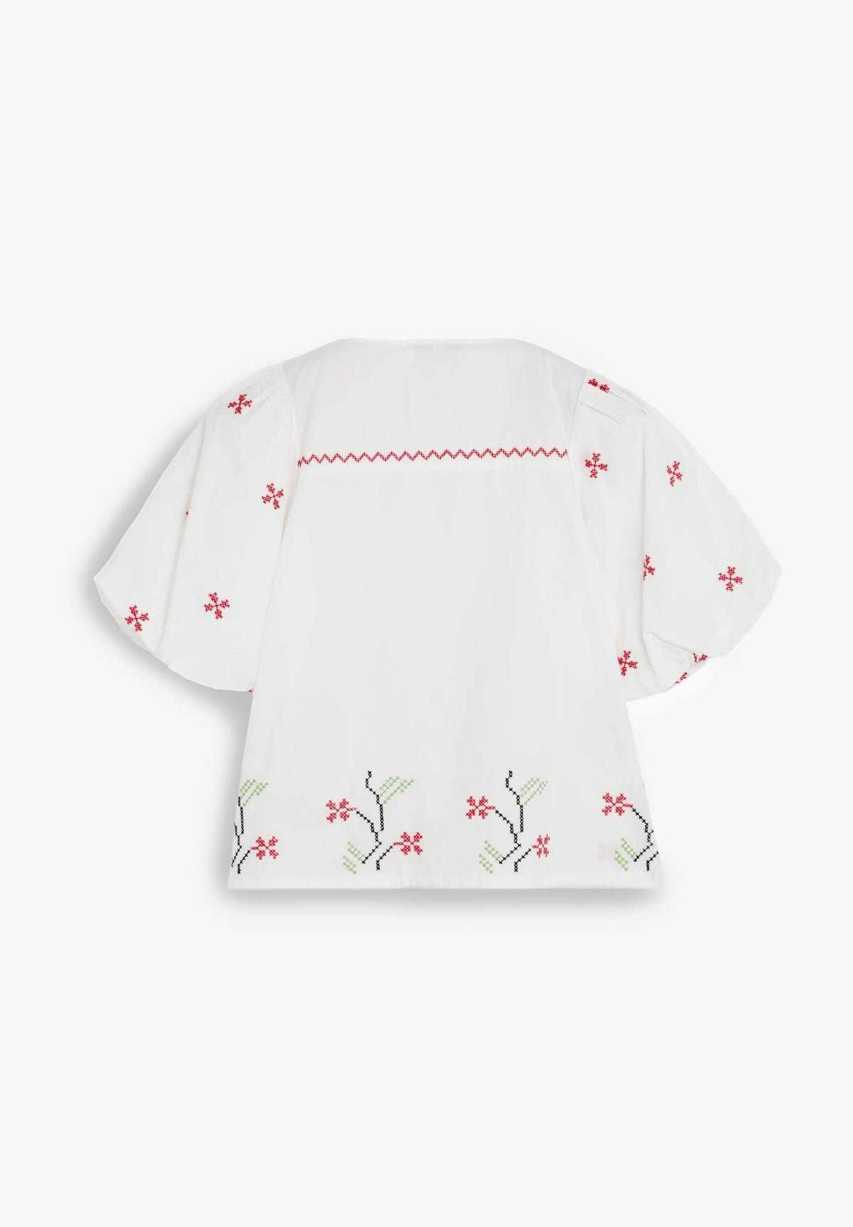 BLUSA BORDADOS FLORALES