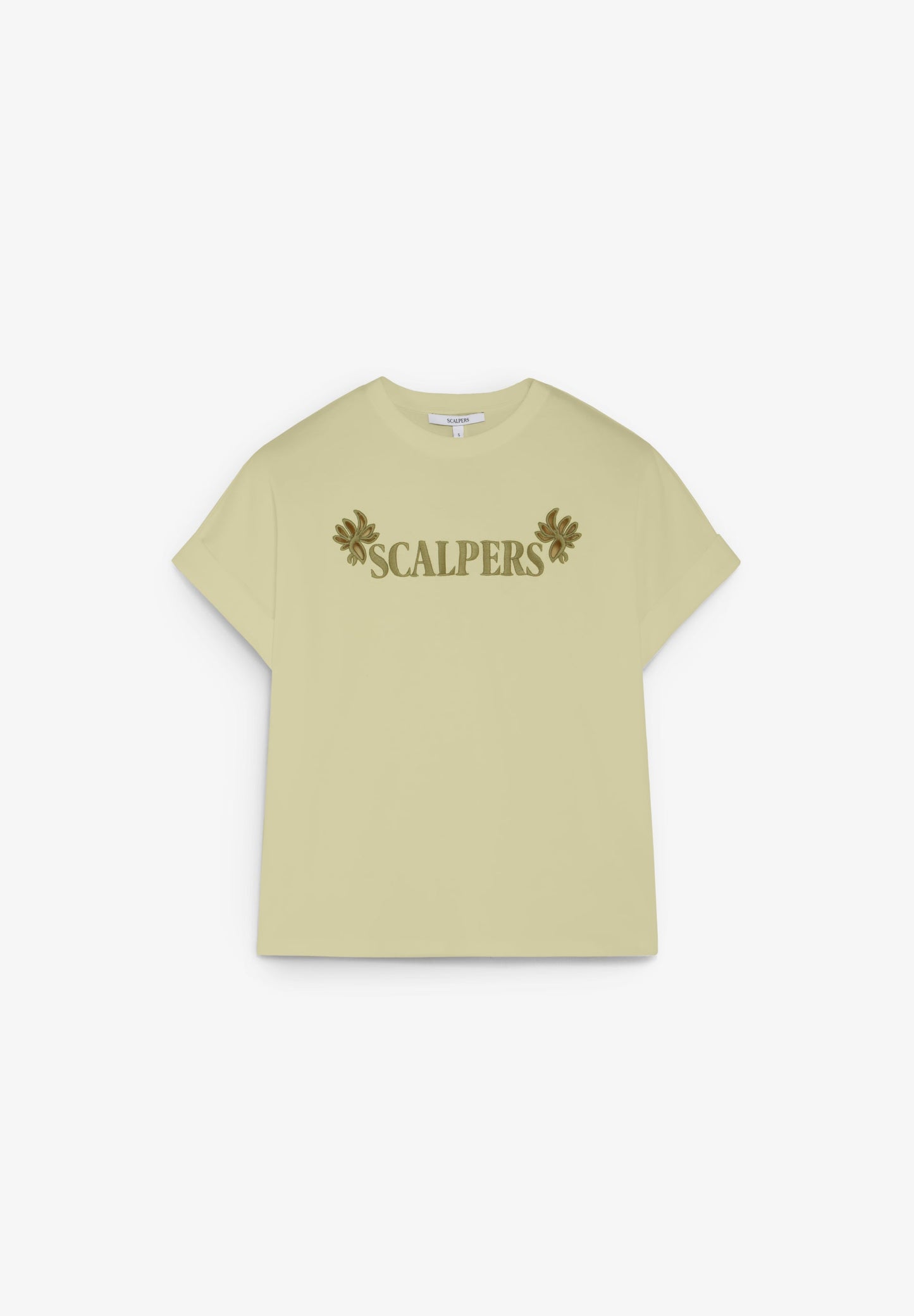 CAMISETA BORDADO CONTRASTE