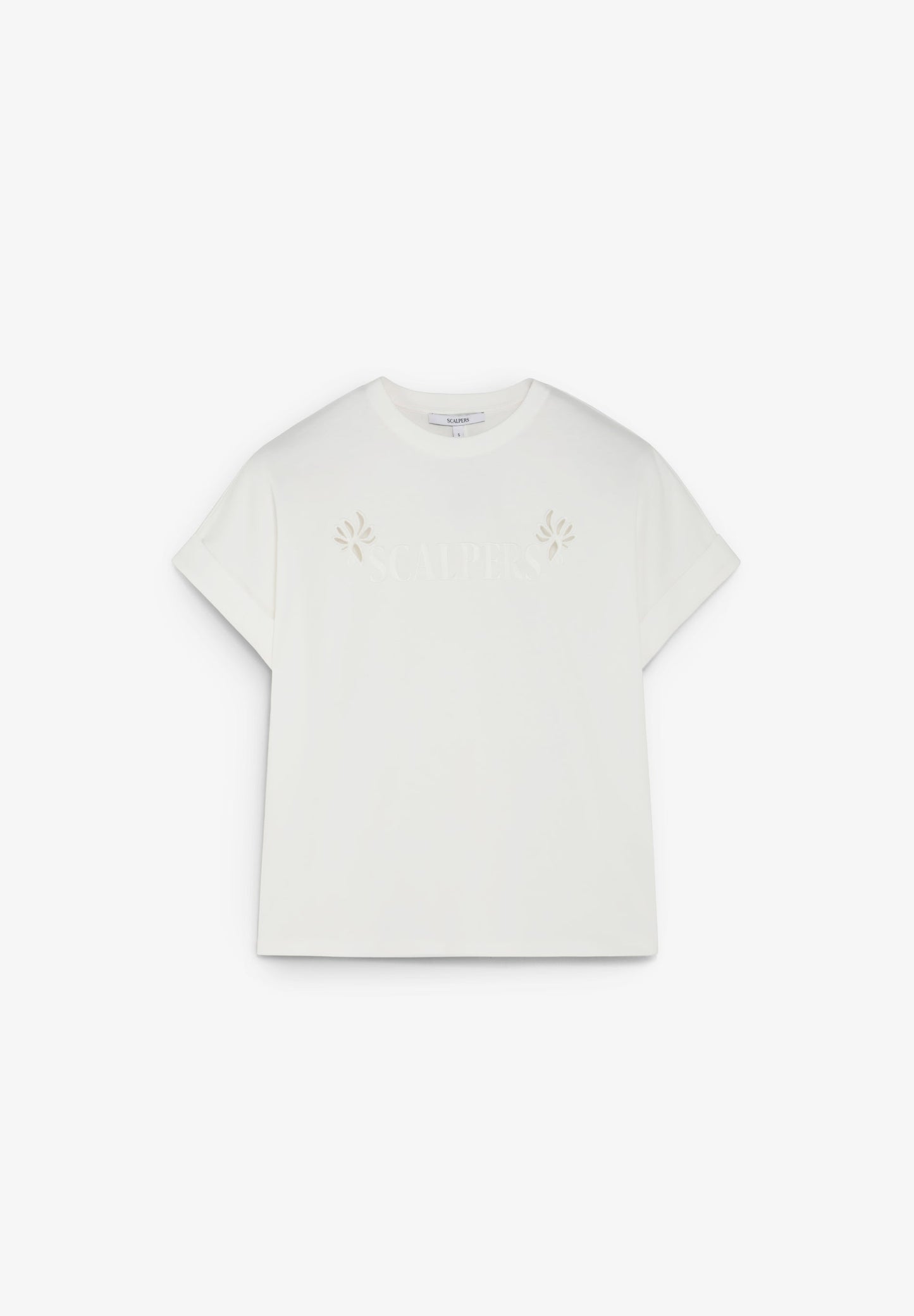 CAMISETA BORDADO CONTRASTE