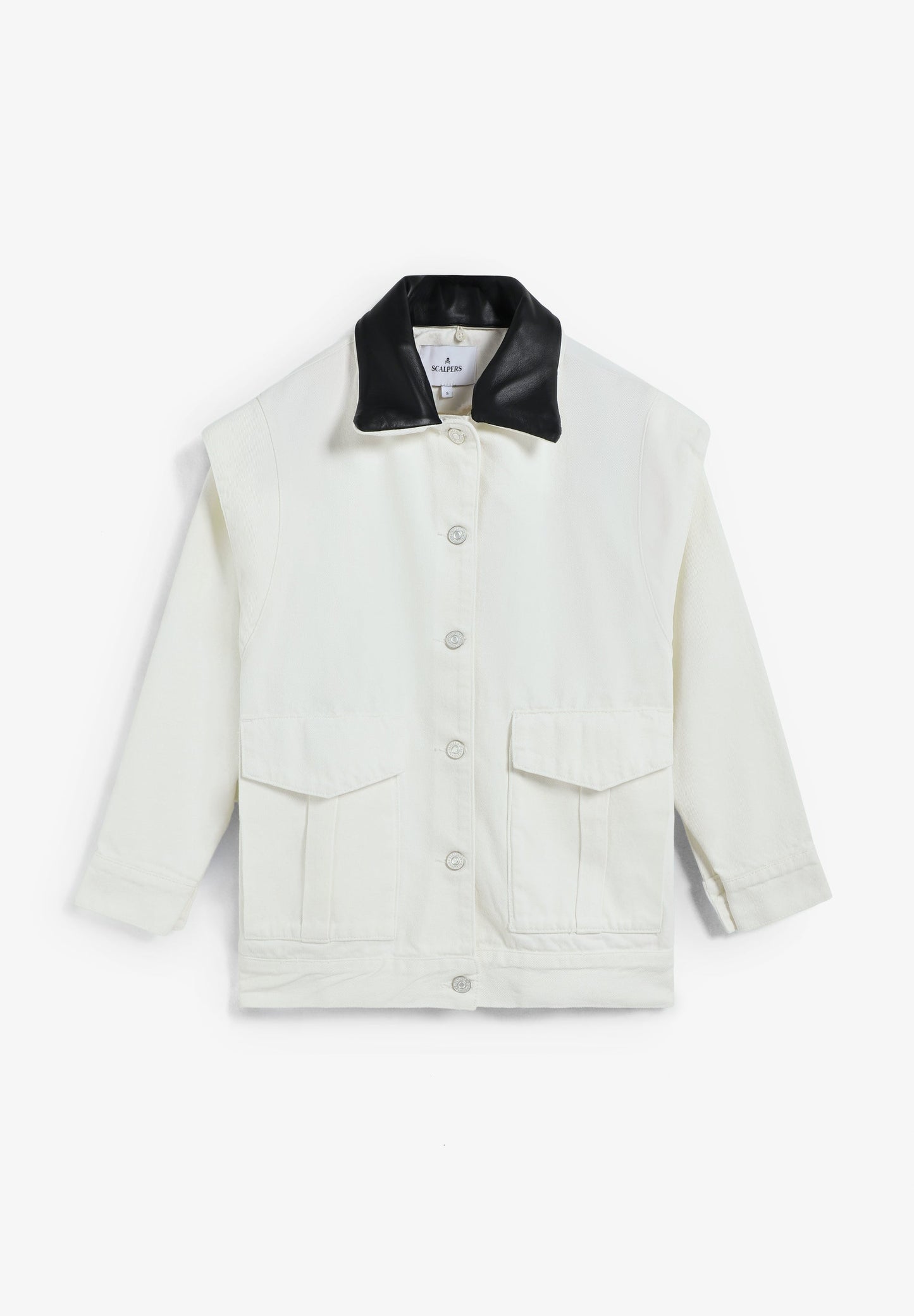 CHAQUETA DENIM CONTRASTE