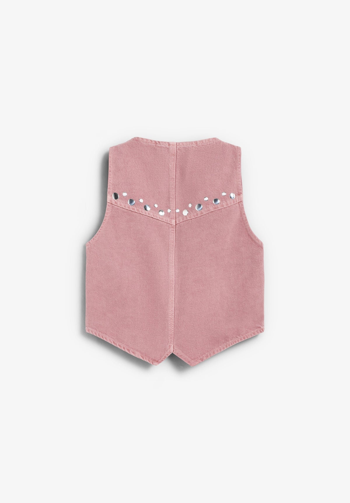 CHALECO DENIM STUDS
