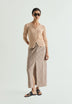 FALDA VICHY FRUNCIDA