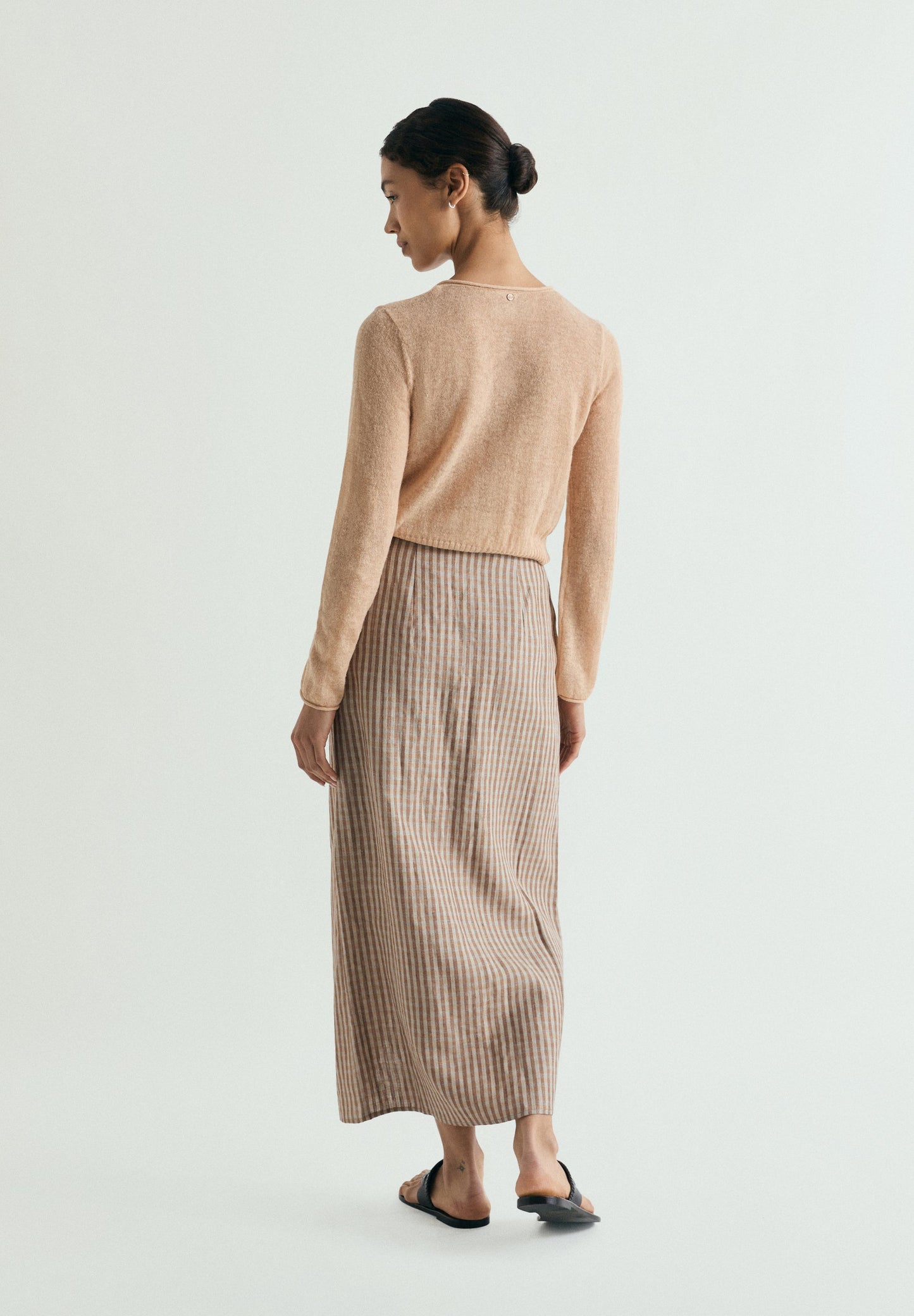 FALDA VICHY FRUNCIDA