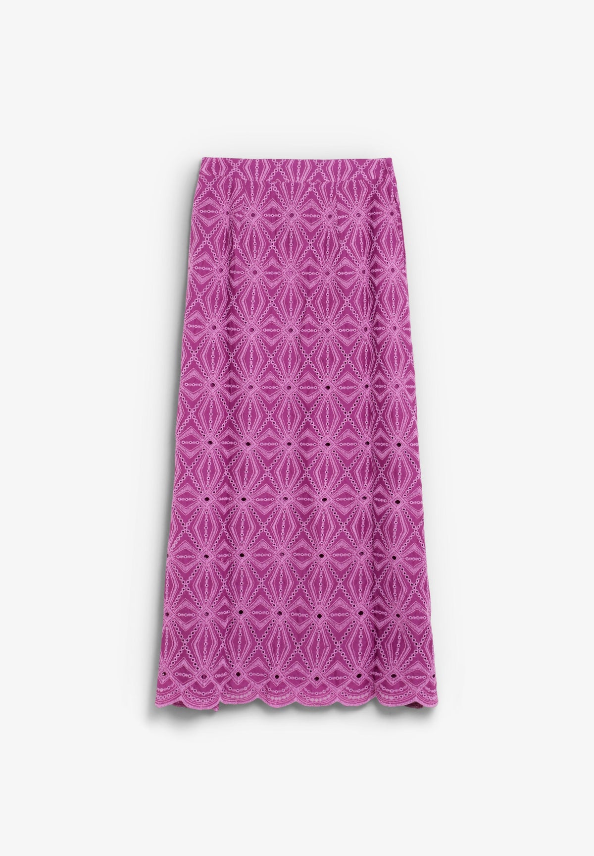 FALDA MIDI CALADA