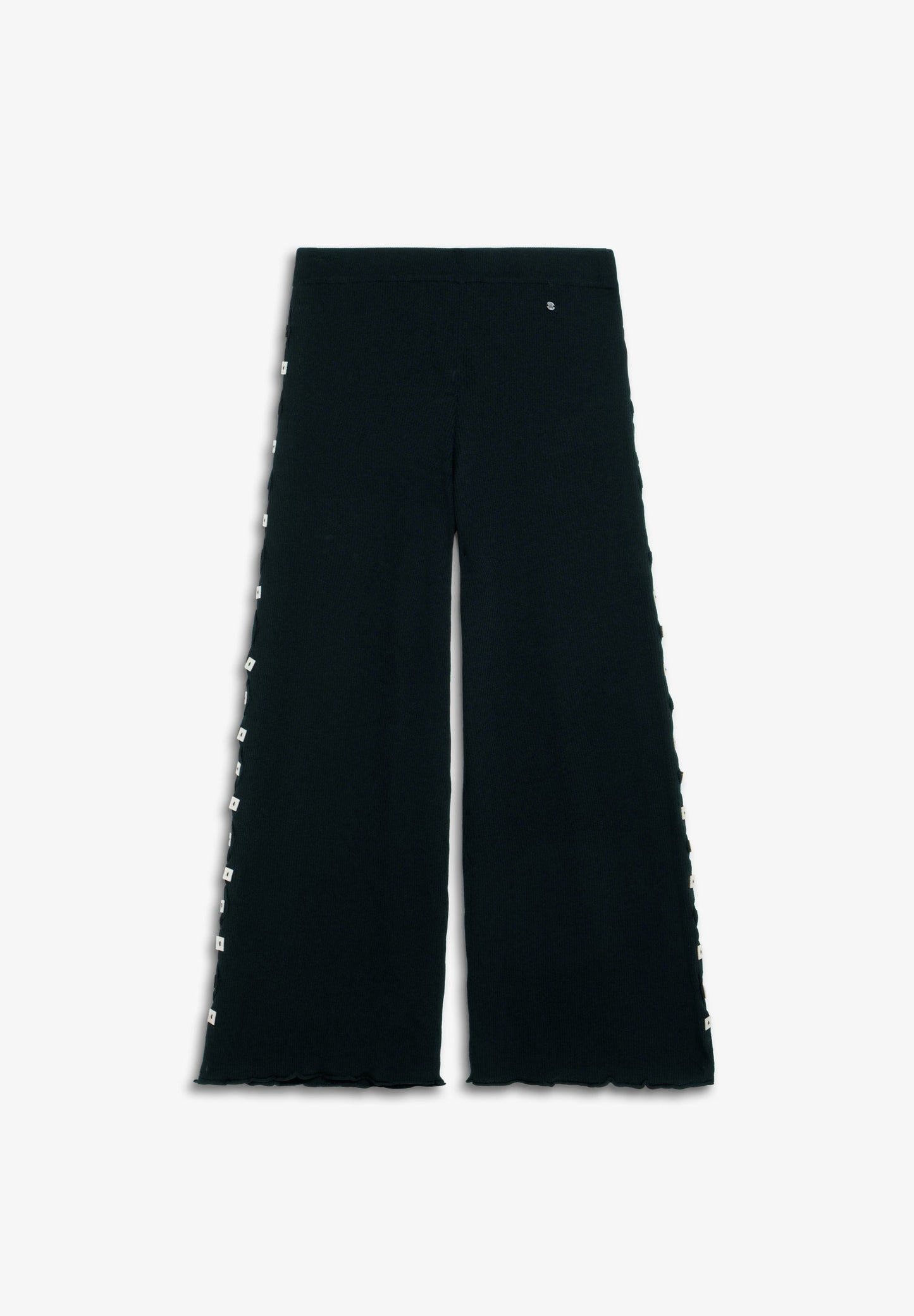 PANTALÓN DE PUNTO APLIQUES LATERALES