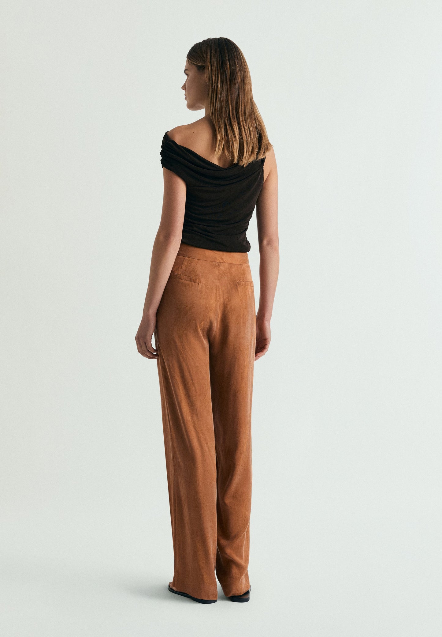 PANTALÓN WIDE LEG JACQUARD