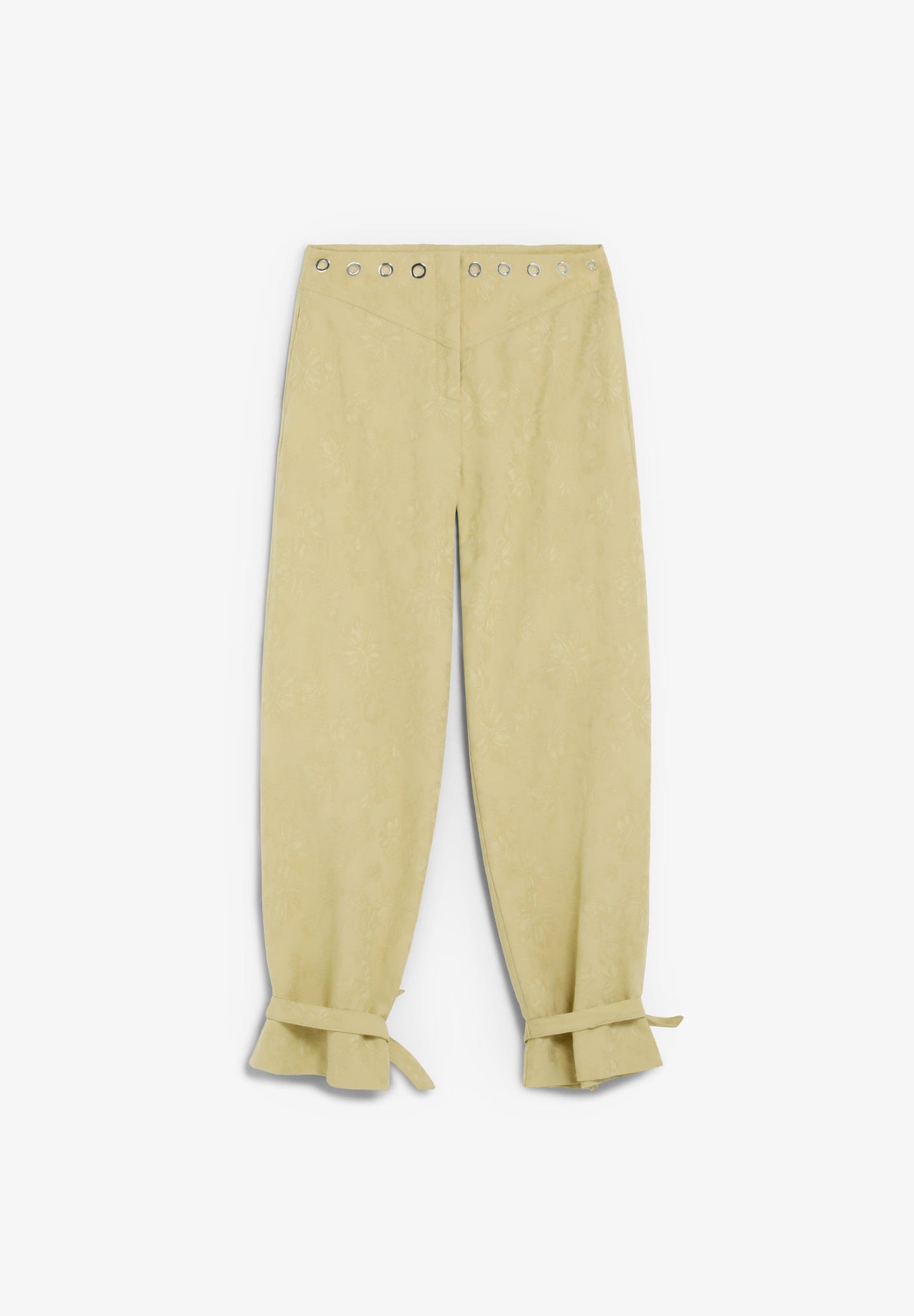 PANTALÓN JACQUARD CON TACHUELAS