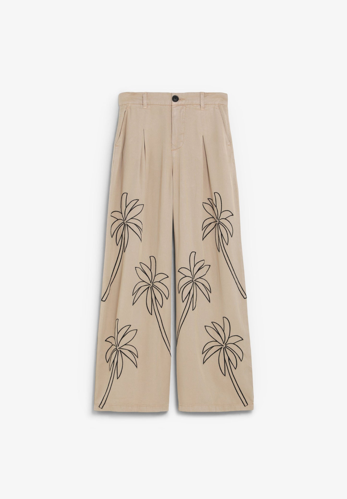 PANTALÓN FLUIDO BORDADO