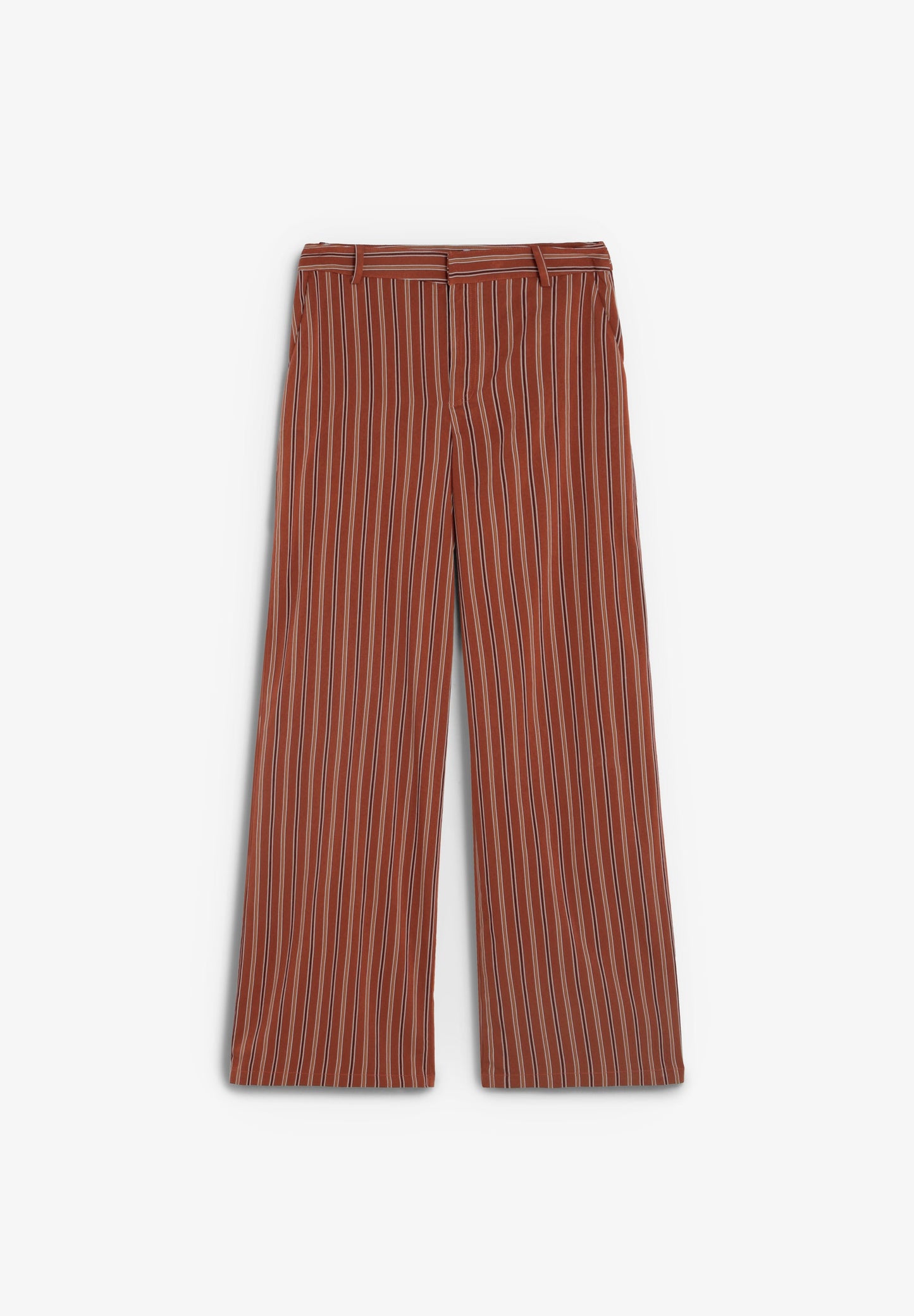 PANTALÓN RAYAS TERRACOTA