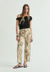 PANTALÓN DENIM ANIMAL PRINT