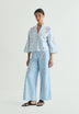 PANTALÓN DENIM WIDE LEG  BORDADOS