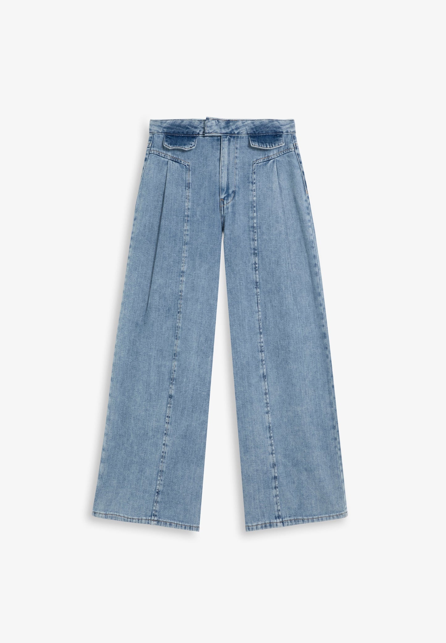 JEANS WIDE LEG EFECTO LAVADO