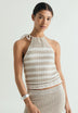TOP HALTER CROCHET
